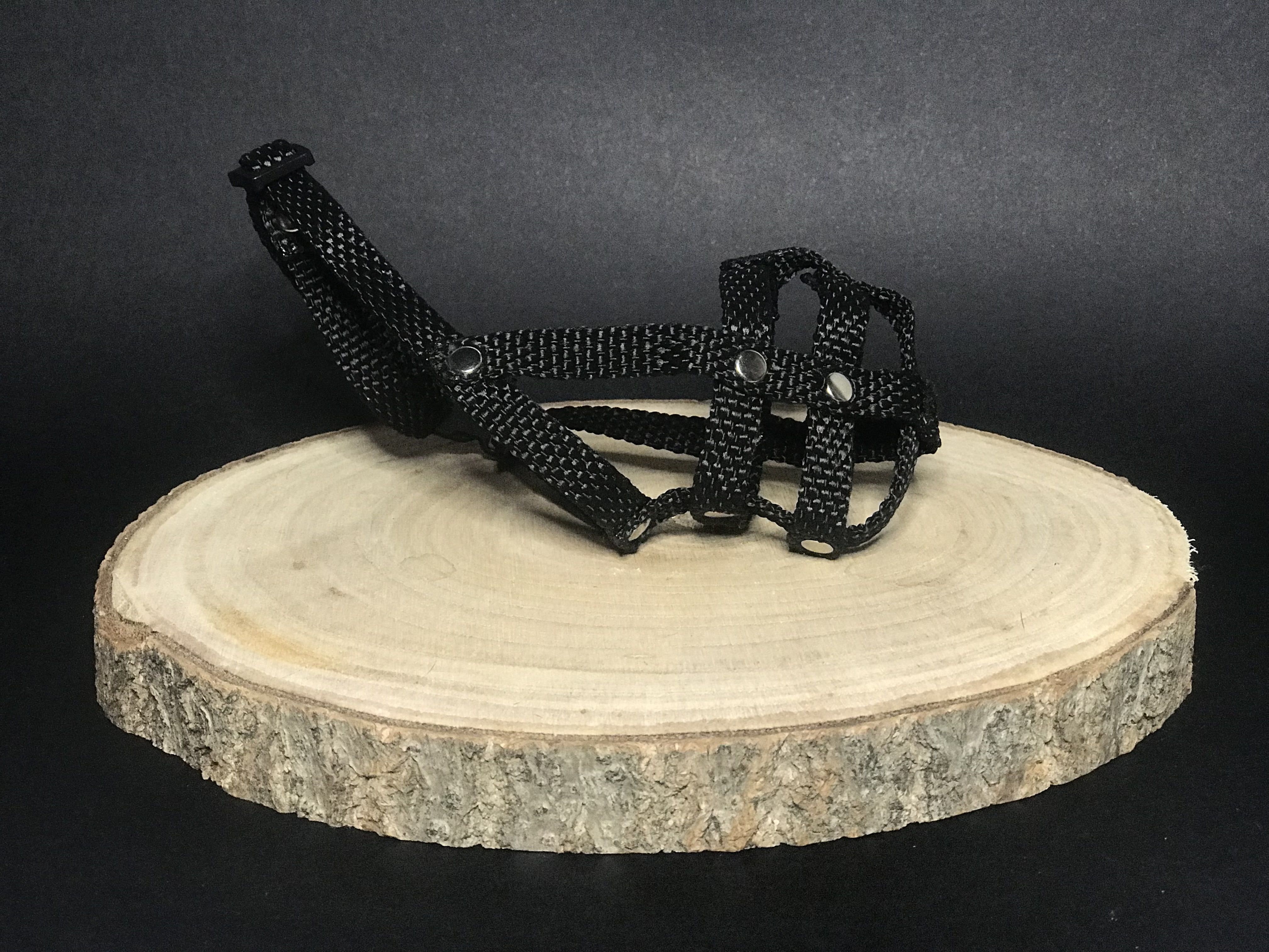 Palkar nylonový náhubok pre psov veľ. 0,5 14 cm x 4 cm čierna