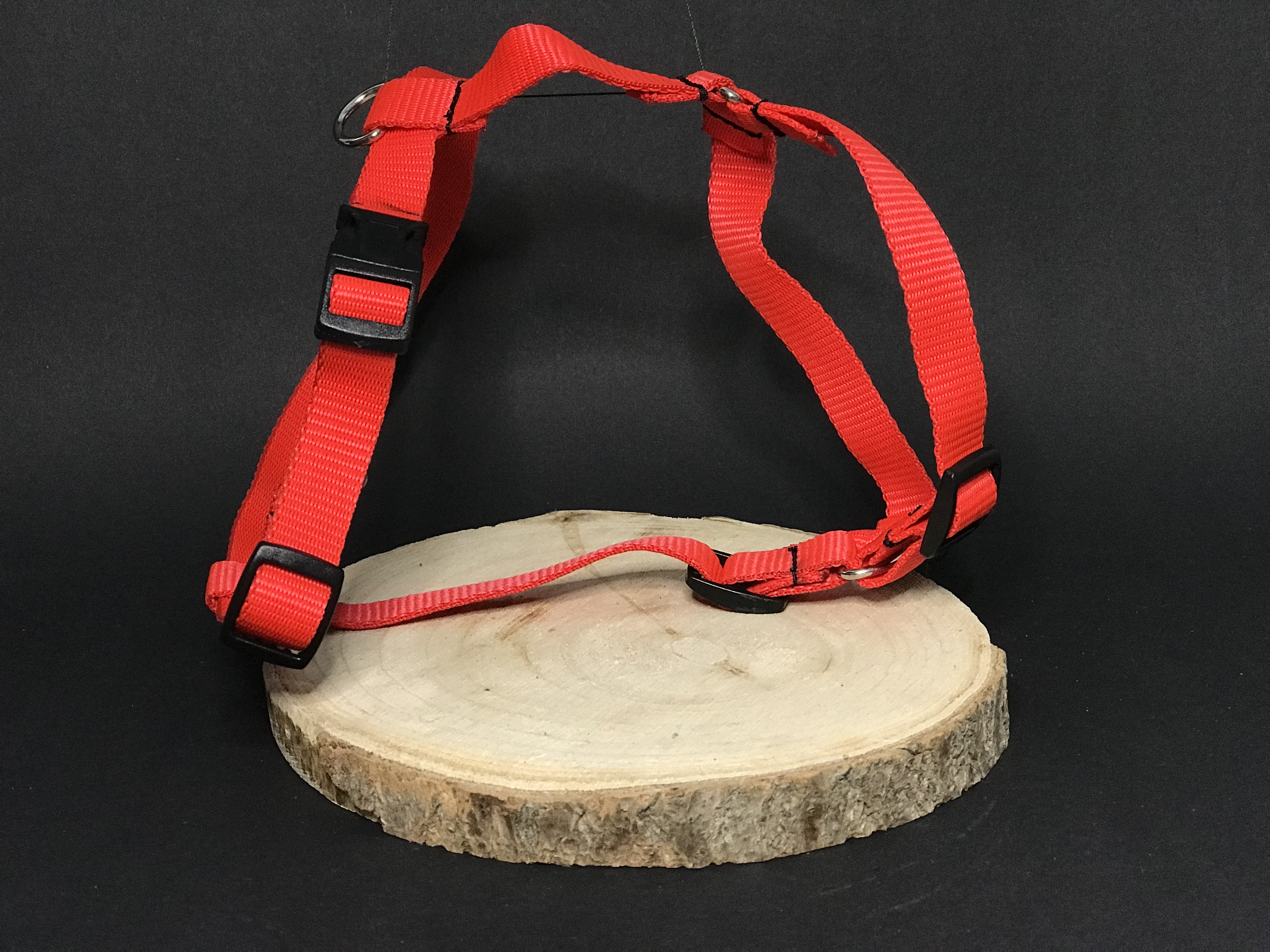 Palkar klasický postroj pre psov 28 cm - 45 cm veľ. 2 červená