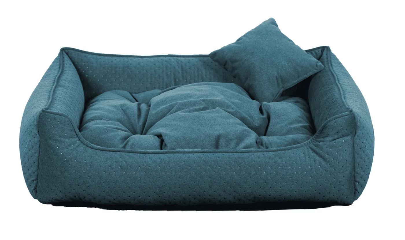 COMFY obdĺžnikový pelech pre psa, modrý - 110 cm x 90 cm