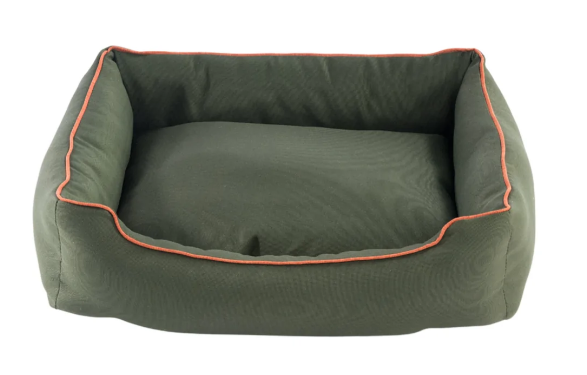 COZY obdĺžnikový pelech pre psa, khaki - 90 cm x 75 cm