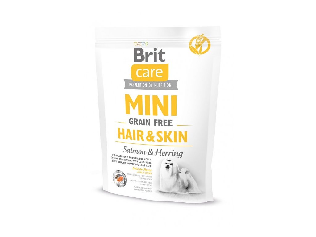 Brit Care MINI Grain Free Hair & skin 400g