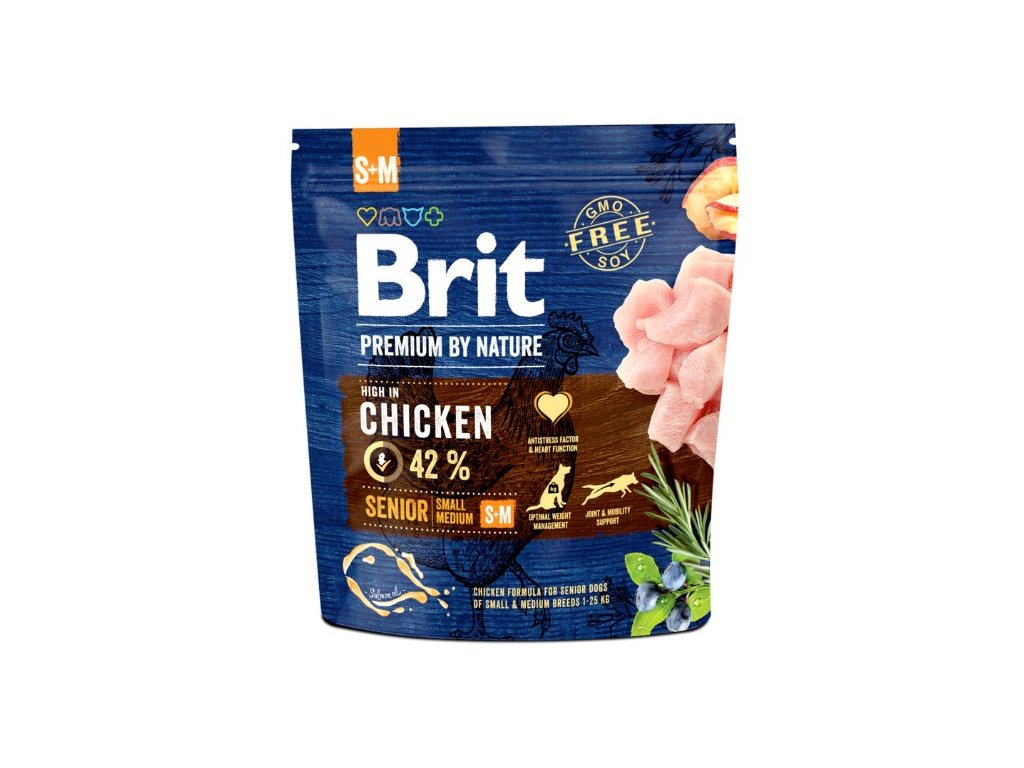 Brit Premium by Nature Adult S 1kg