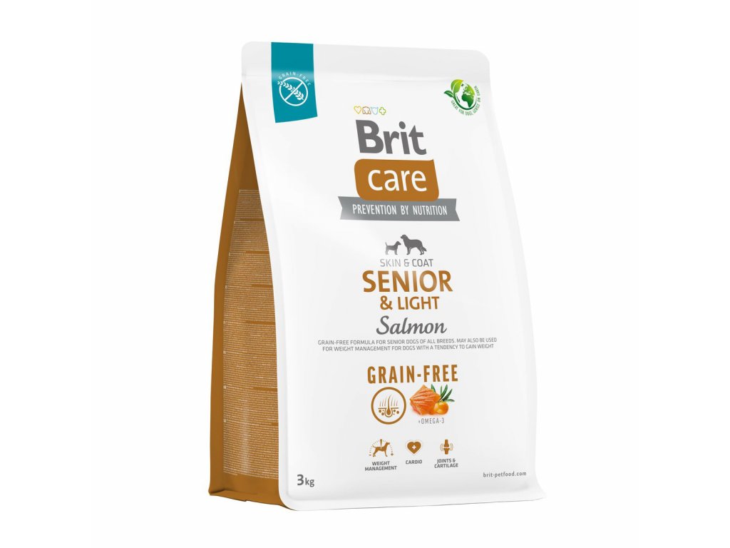 Brit Care Dog Grain-free Senior & Light 3kg