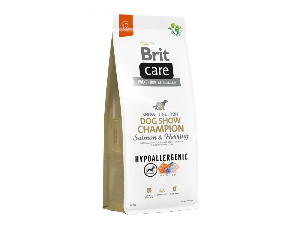 Brit Care Dog Hypoallergenic Dog Show Champion 12kg