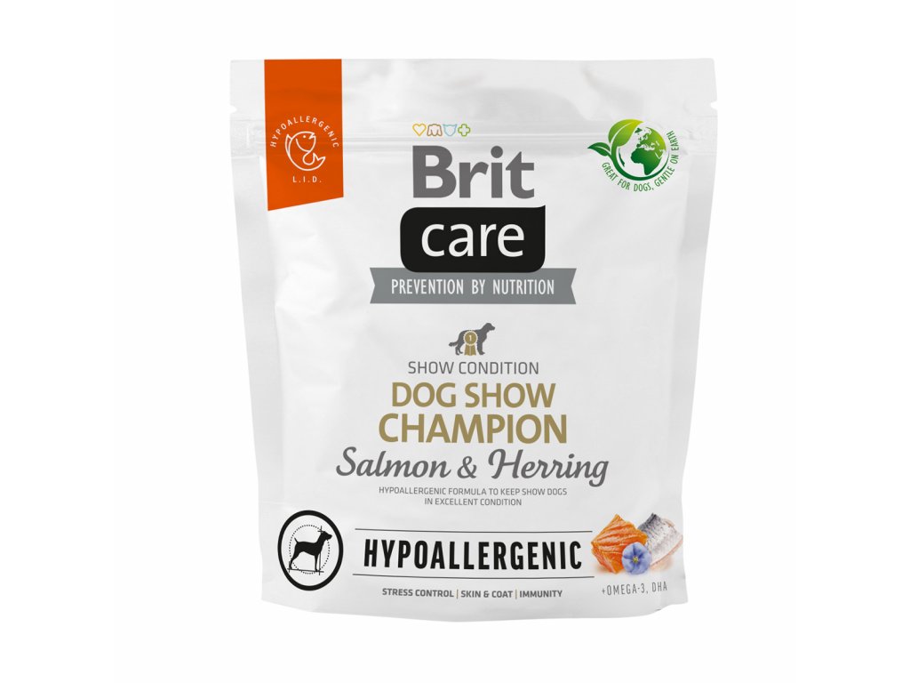 Brit Care Dog Hypoallergenic Dog Show Champion 1kg