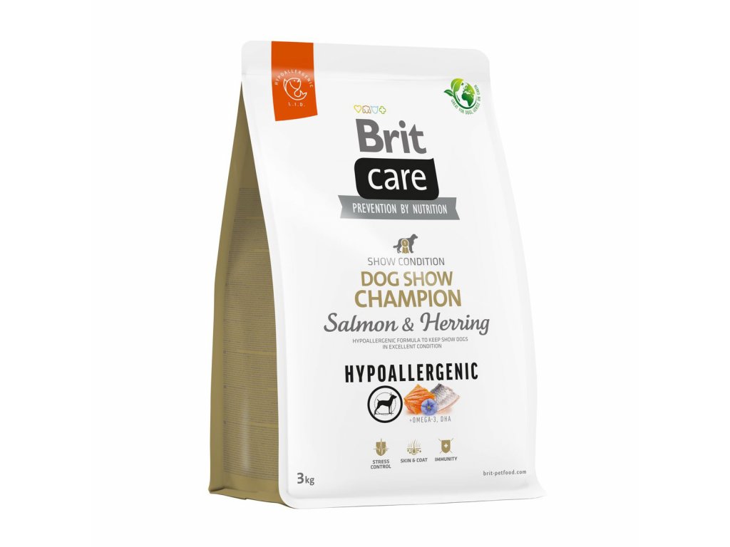 Brit Care Dog Hypoallergenic Dog Show Champion 3kg