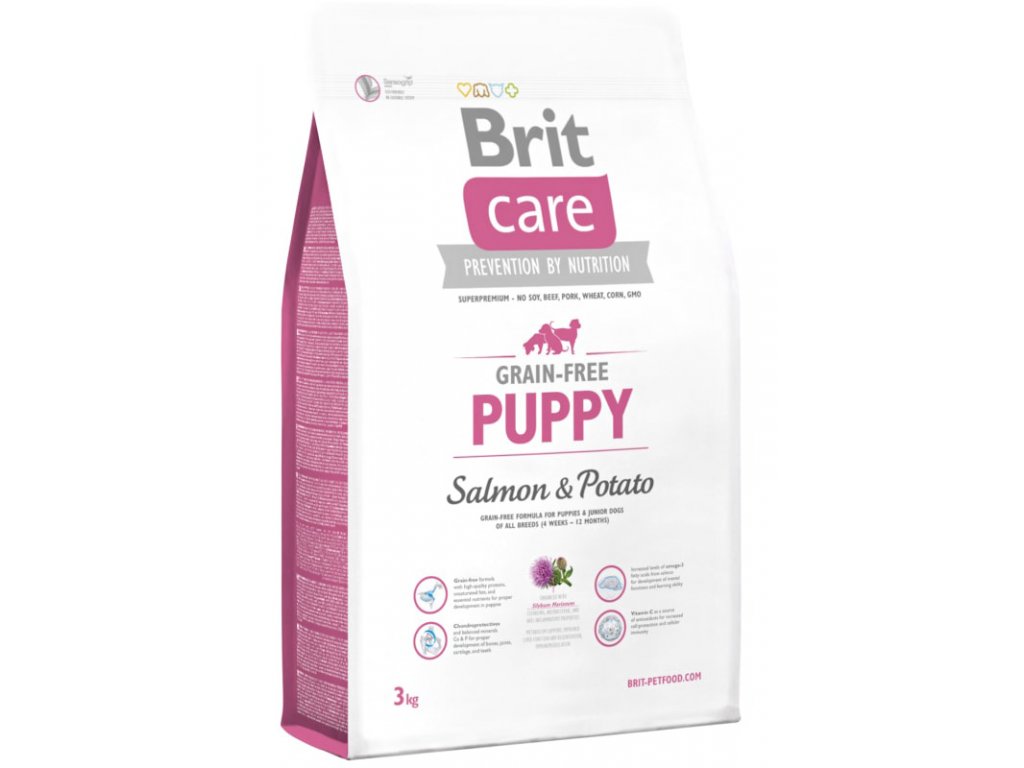 Brit Care Grain-free Puppy Salmon & Potato 3kg