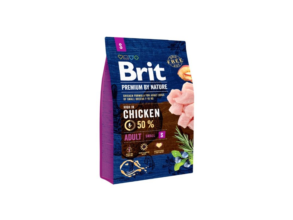 Brit Premium by Nature Adult S 3kg