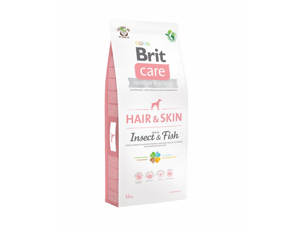 Brit Care Dog Hair&Skin Insect&Fish 12kg
