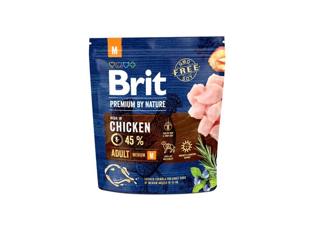 Brit Premium by Nature Adult M 1kg