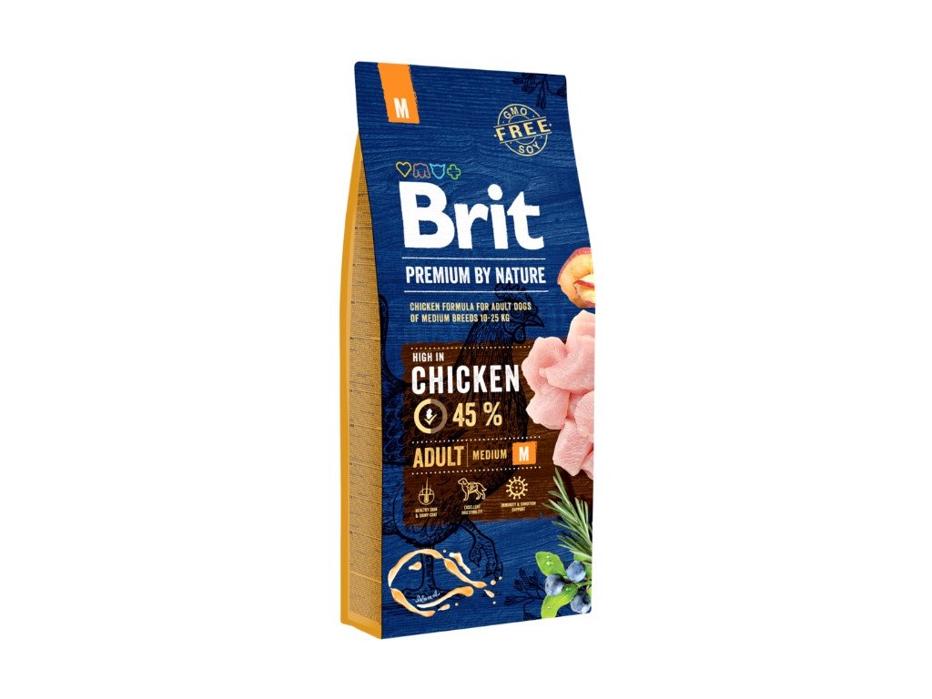 Brit Premium by Nature Adult M 15kg