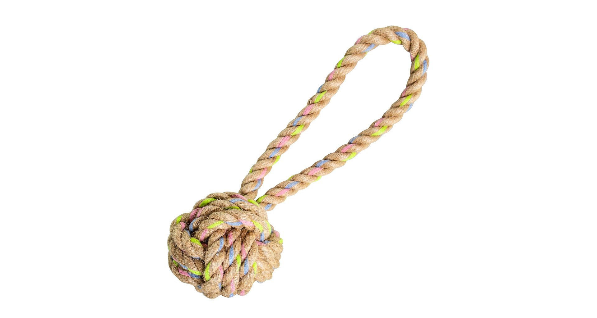 Preťahovadlo HipHop prírodná juta 20 cm / 140 g