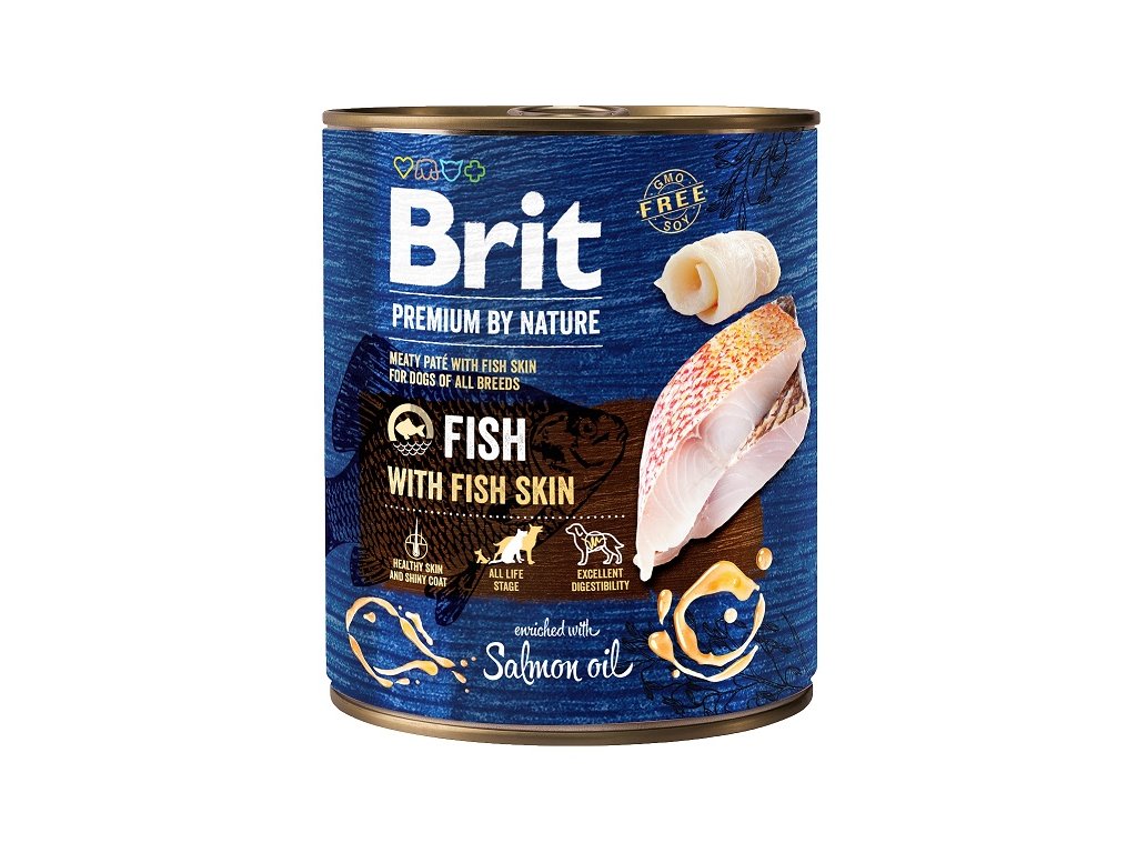 Brit Premium by Nature Fish with Fish Skin 800g