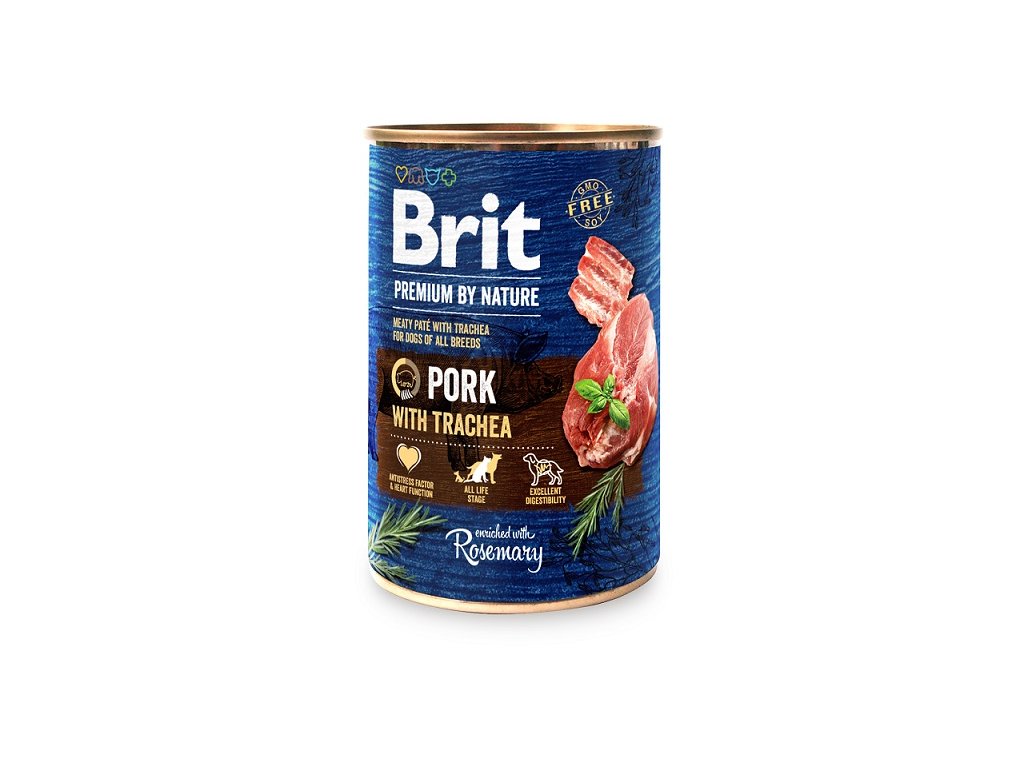 Brit Premium by Nature Pork with Trachea 400g