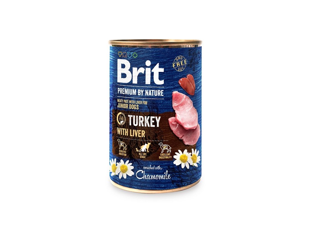 Brit Premium by Nature Turkey with Liver 400g