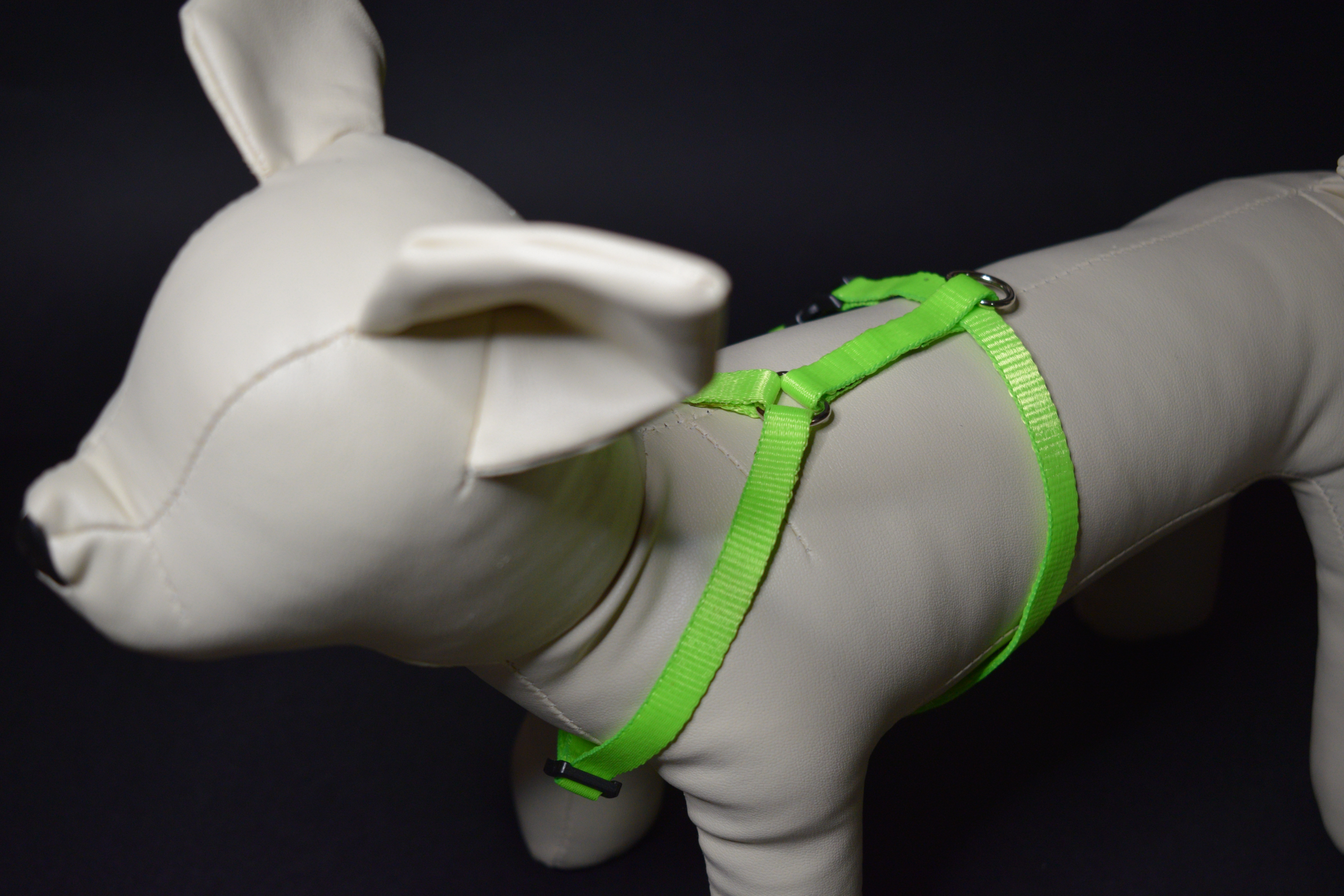 Palkar klasický postroj pre psov 22 cm - 40 cm veľ. 1 fosforová