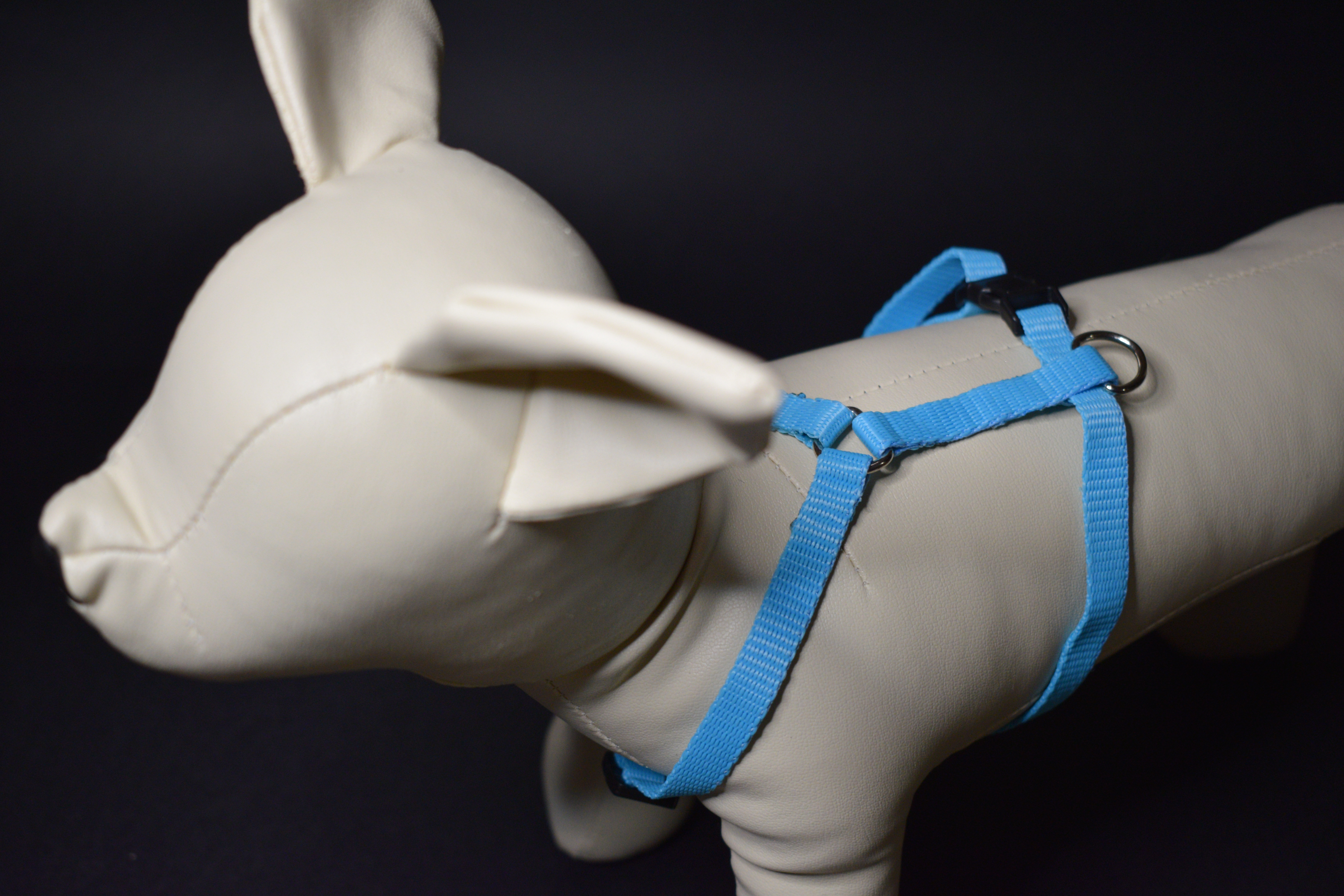 Palkar klasický postroj pre psov 22 cm - 40 cm veľ. 1 tyrkysová