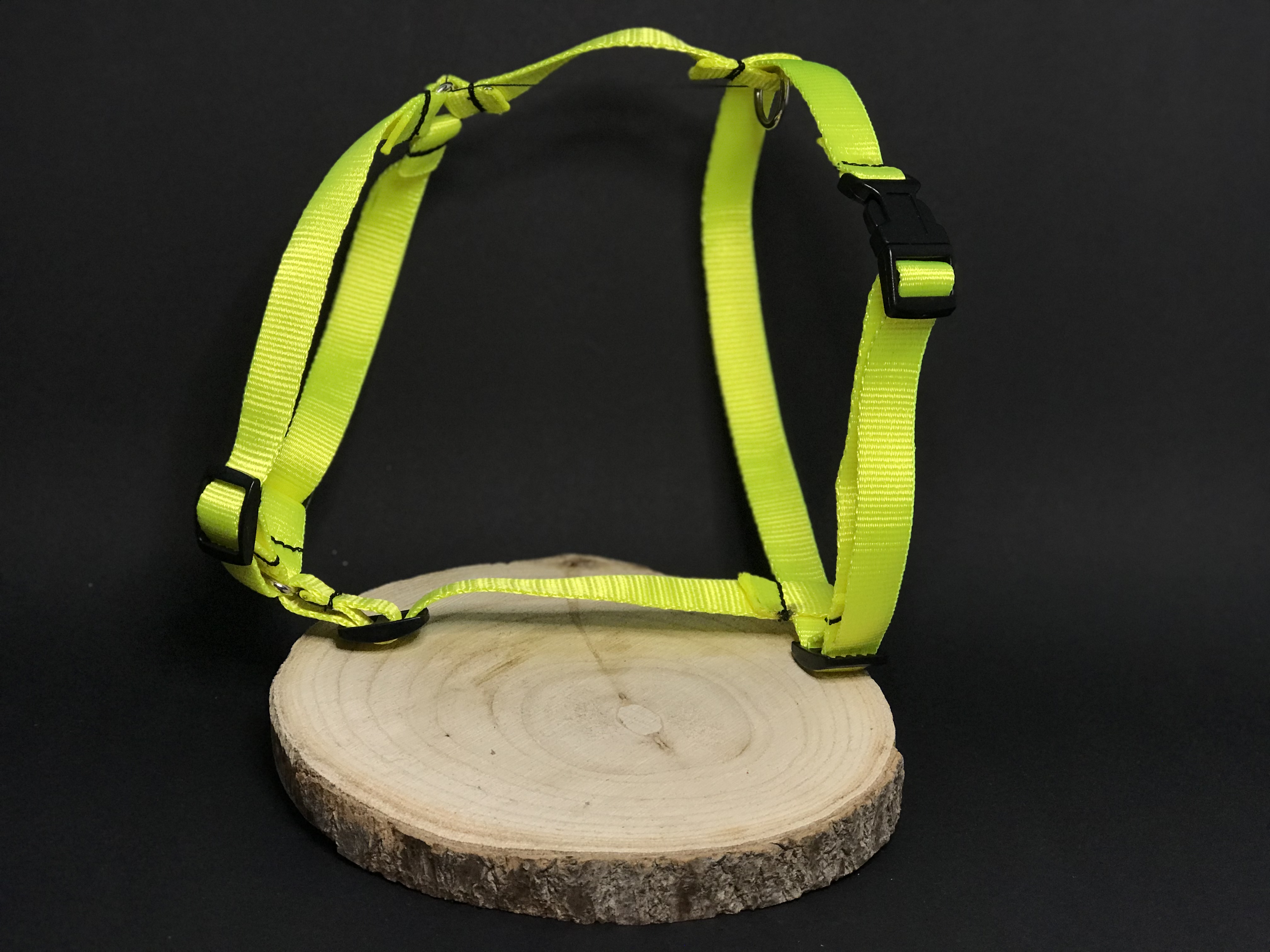 Palkar klasický postroj pre psov 28 cm - 45 cm veľ. 2 fosforová