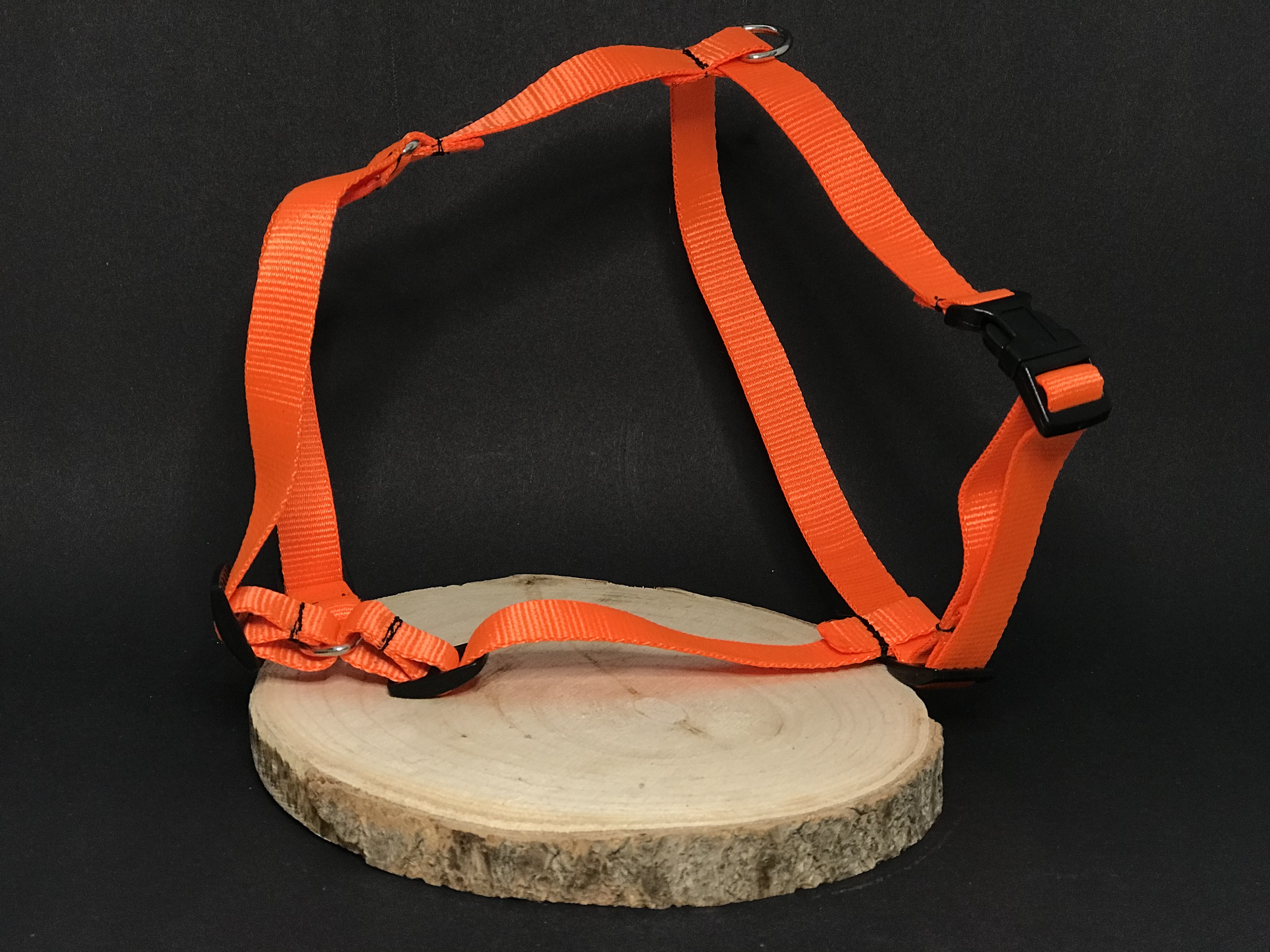 Palkar klasický postroj pre psov 28 cm - 45 cm veľ. 2 oranžová