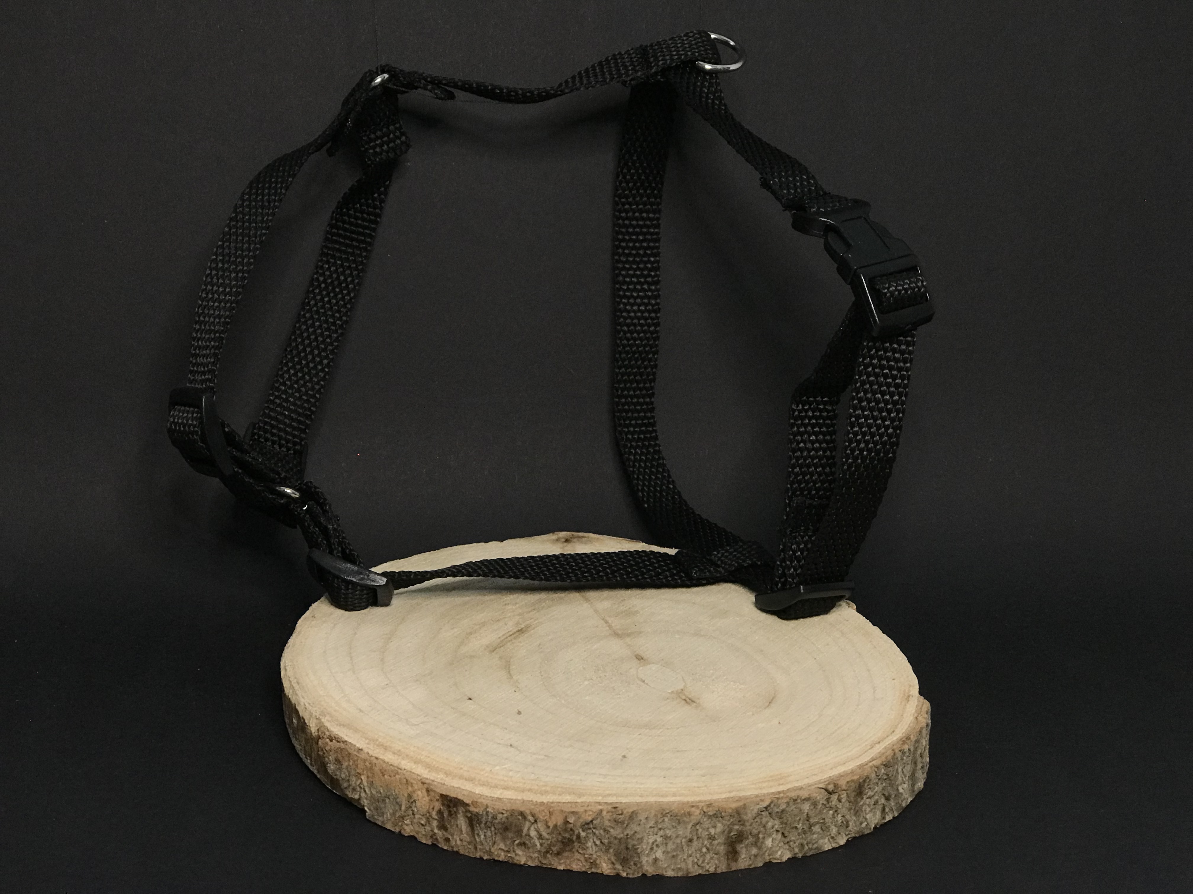 Palkar klasický postroj pre psov 28 cm - 45 cm veľ. 2 čierna