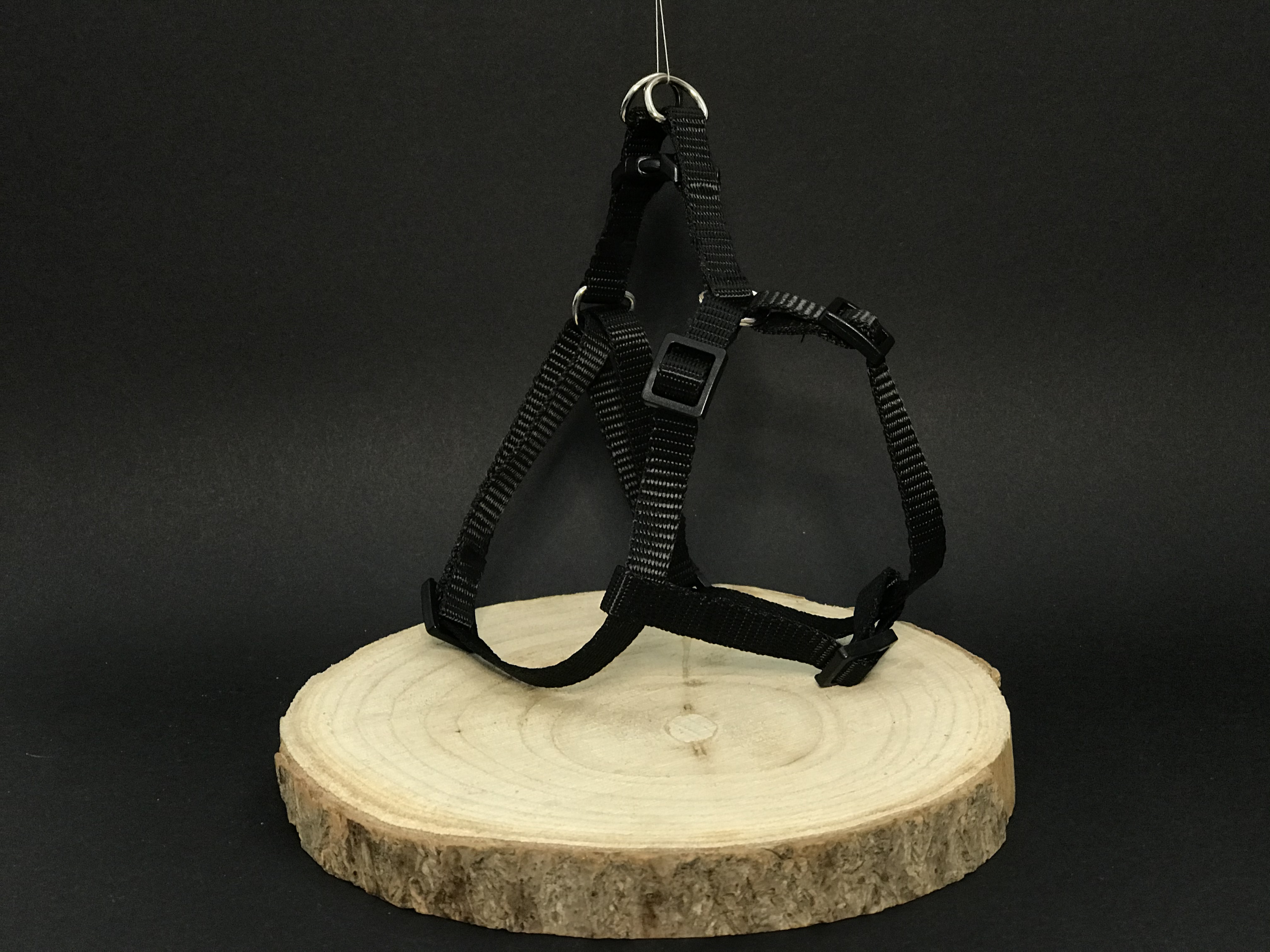 Palkar motýlik postroj pre psov 28 cm - 40 cm veľ. 1 čierna