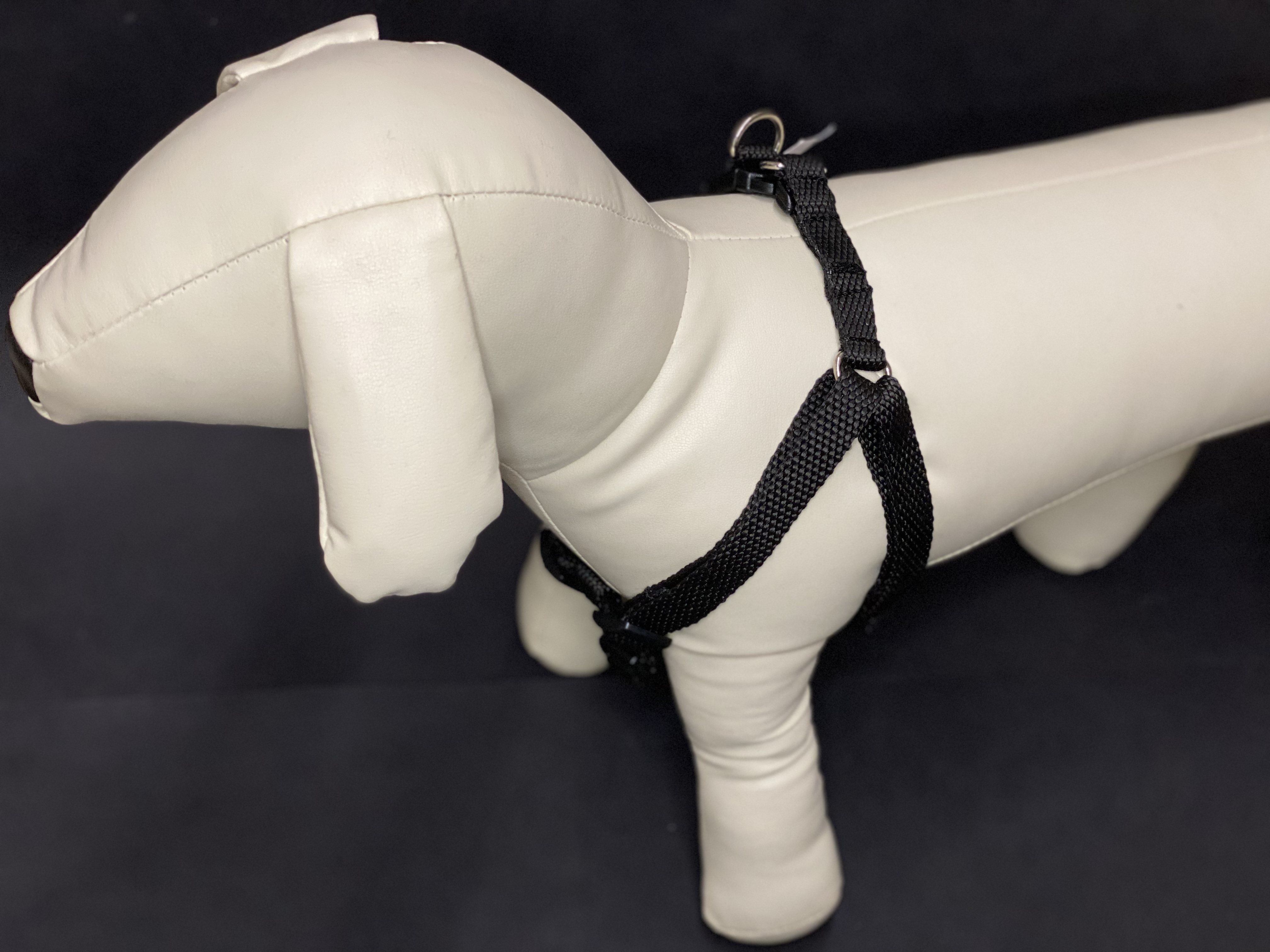 Palkar motýlik postroj pre psov 44 cm - 62 cm veľ. 2 čierna