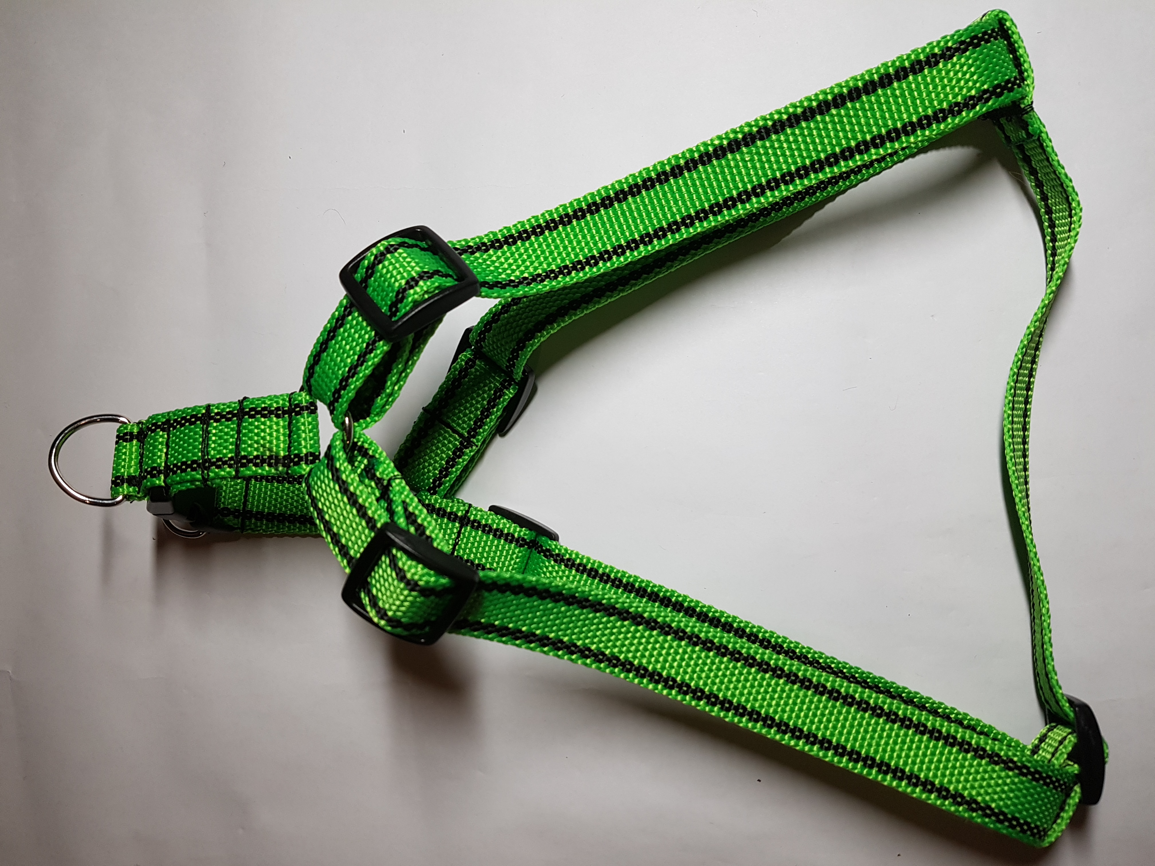 Palkar motýlik postroj pre psov 48 cm - 72 cm veľ. 4 svetlo-zelená s páskami