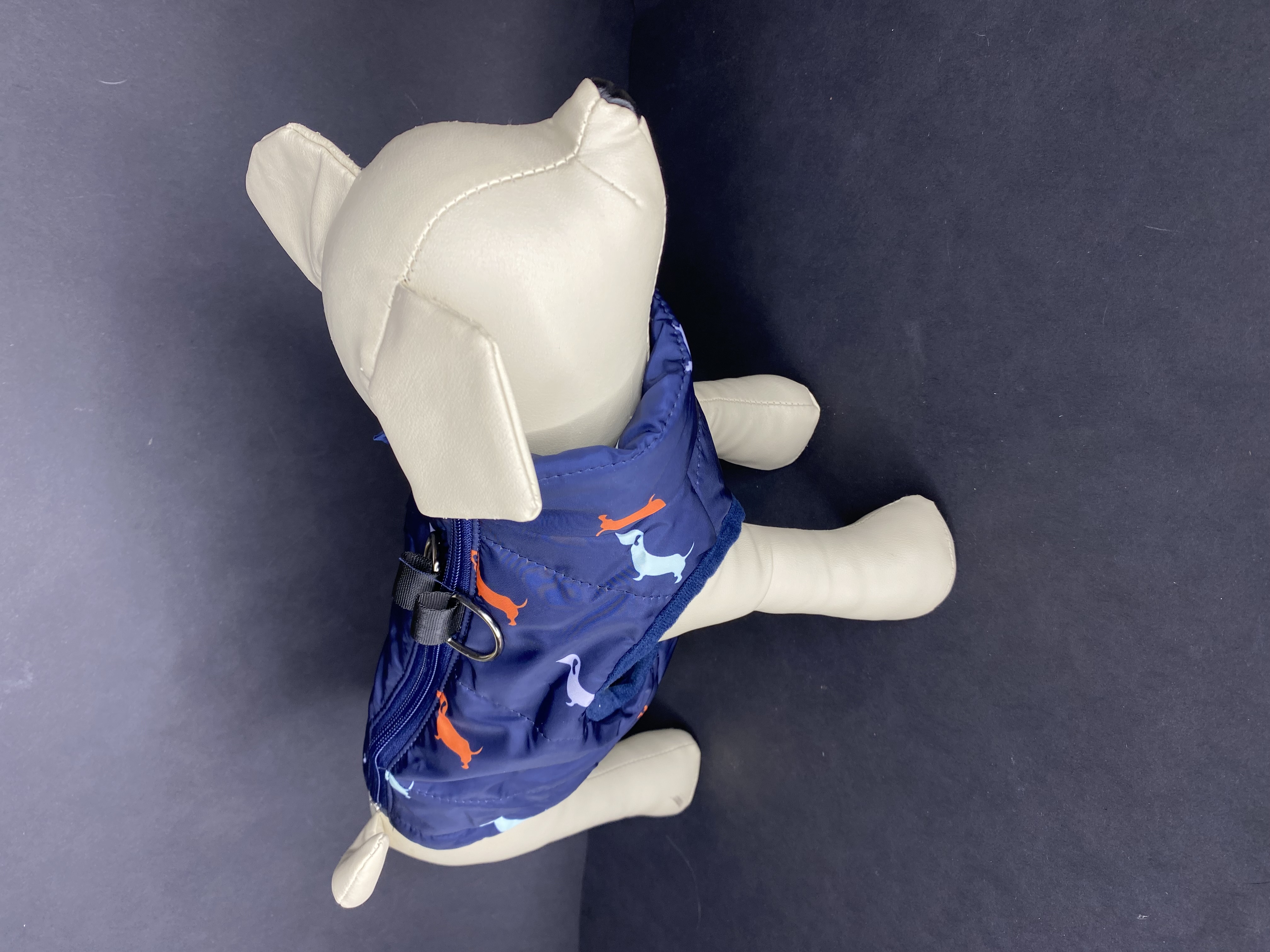 BLUEFIT bunda pre psa modrá veľ. S