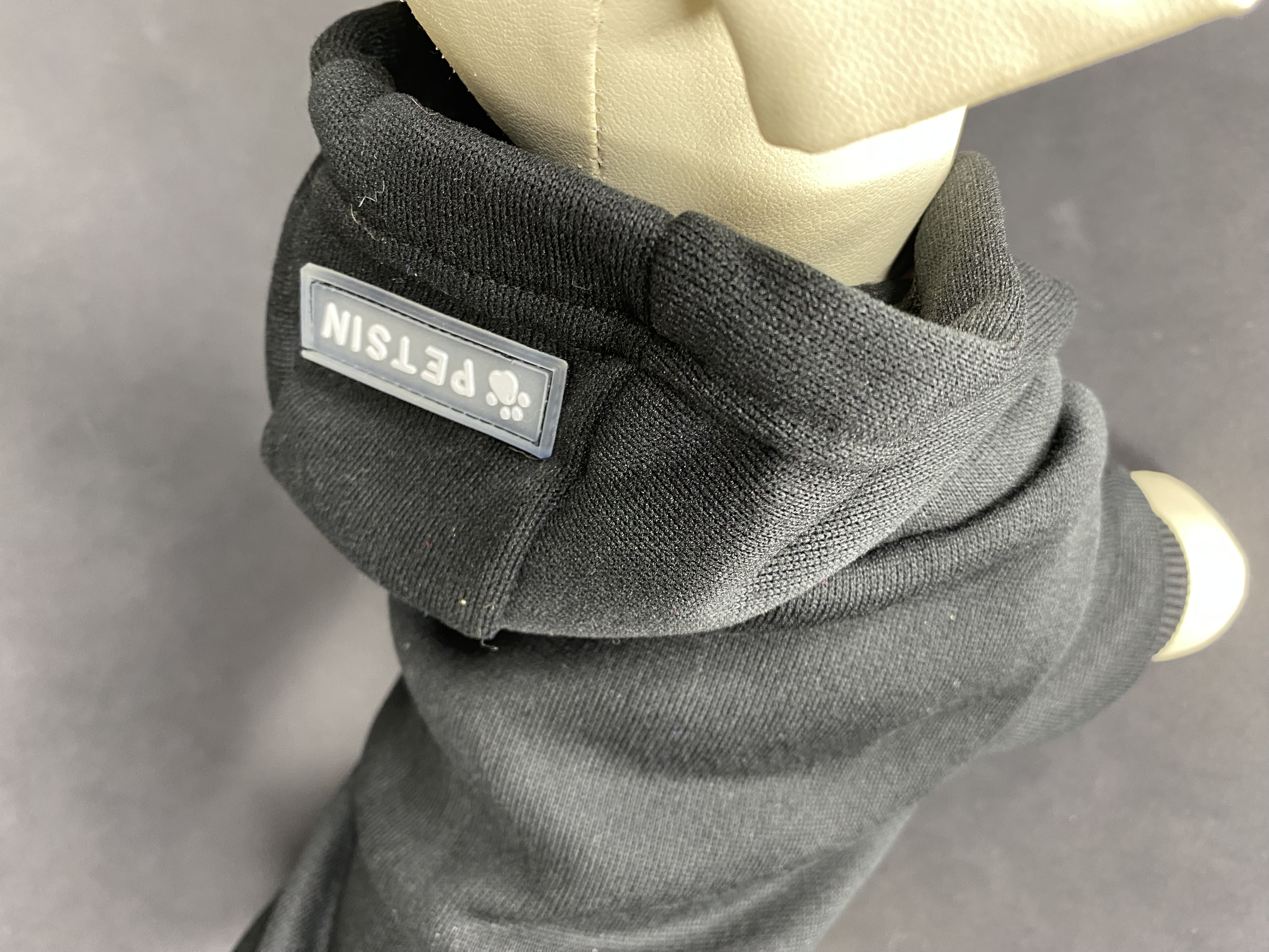 HOMELY mikina pre psa čierna veľ. 3XL