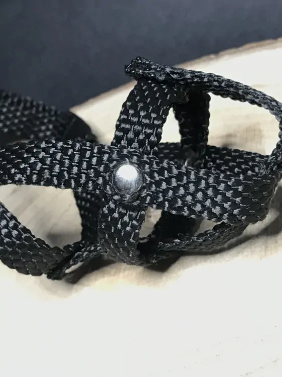 Palkar nylonový náhubok pre psov veľ. 0 12 cm x 3 cm čierna