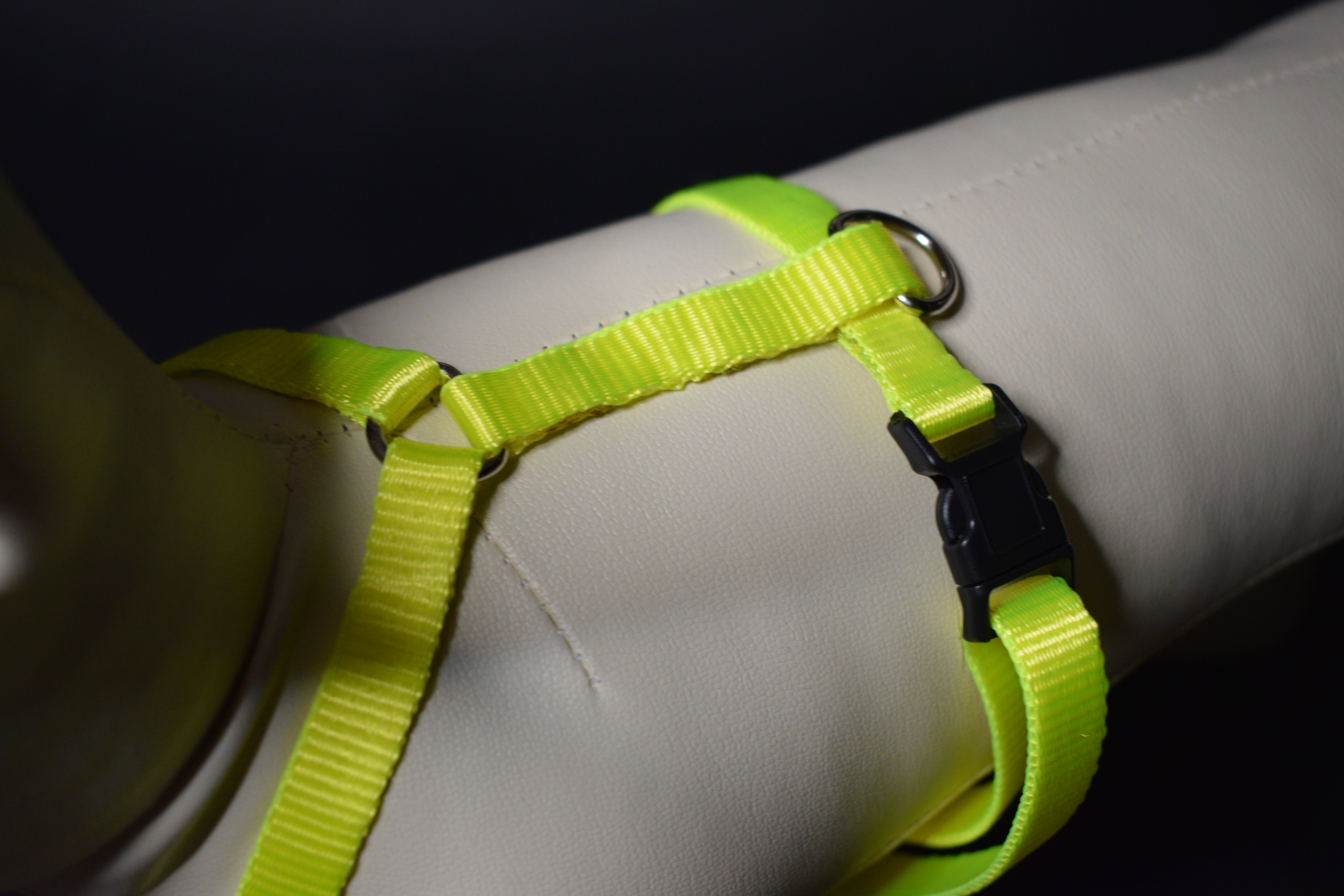 Palkar klasický postroj pre psov 22 cm - 40 cm veľ. 1 neónová