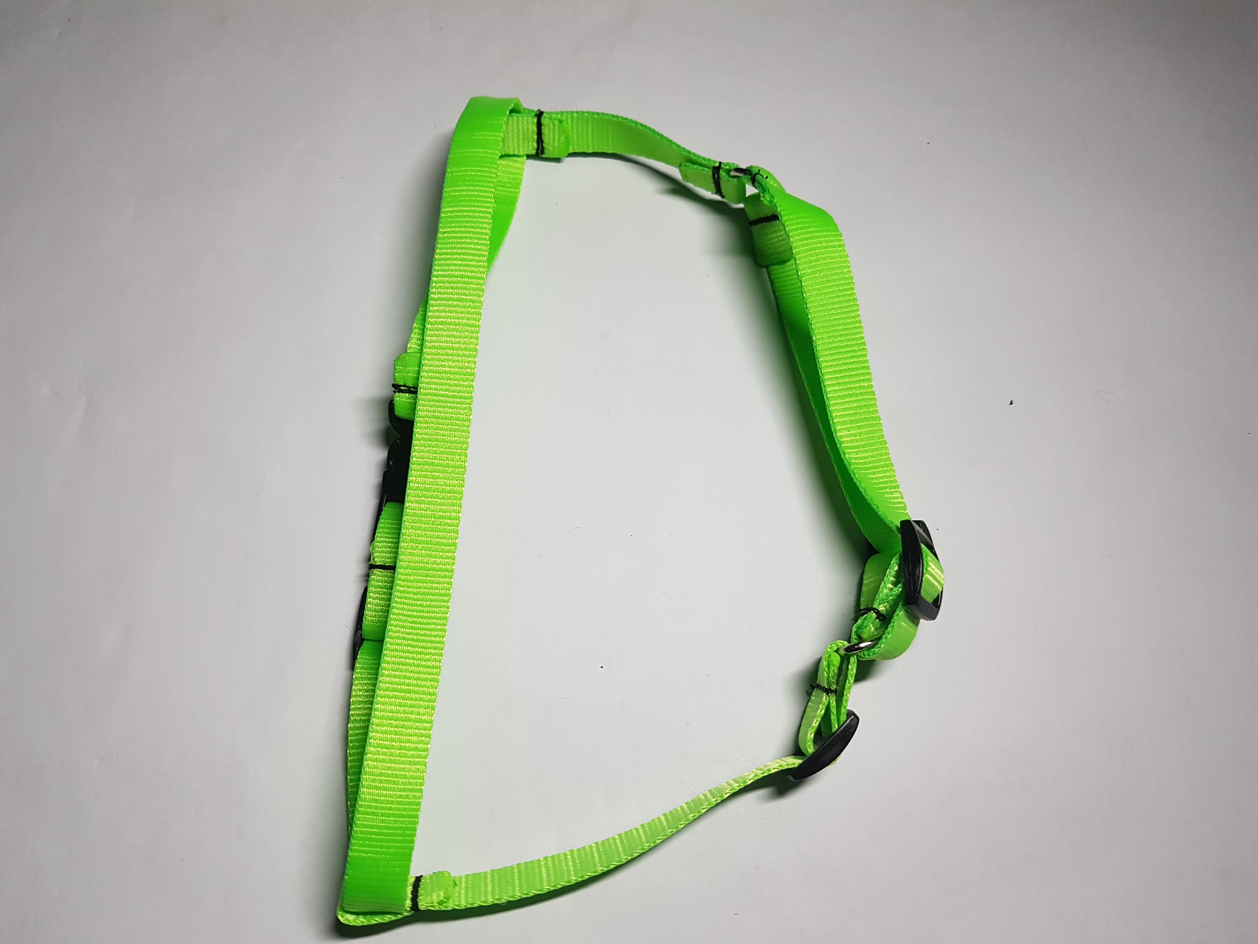 Palkar klasický postroj pre psov 28 cm - 45 cm veľ. 2 fosforová