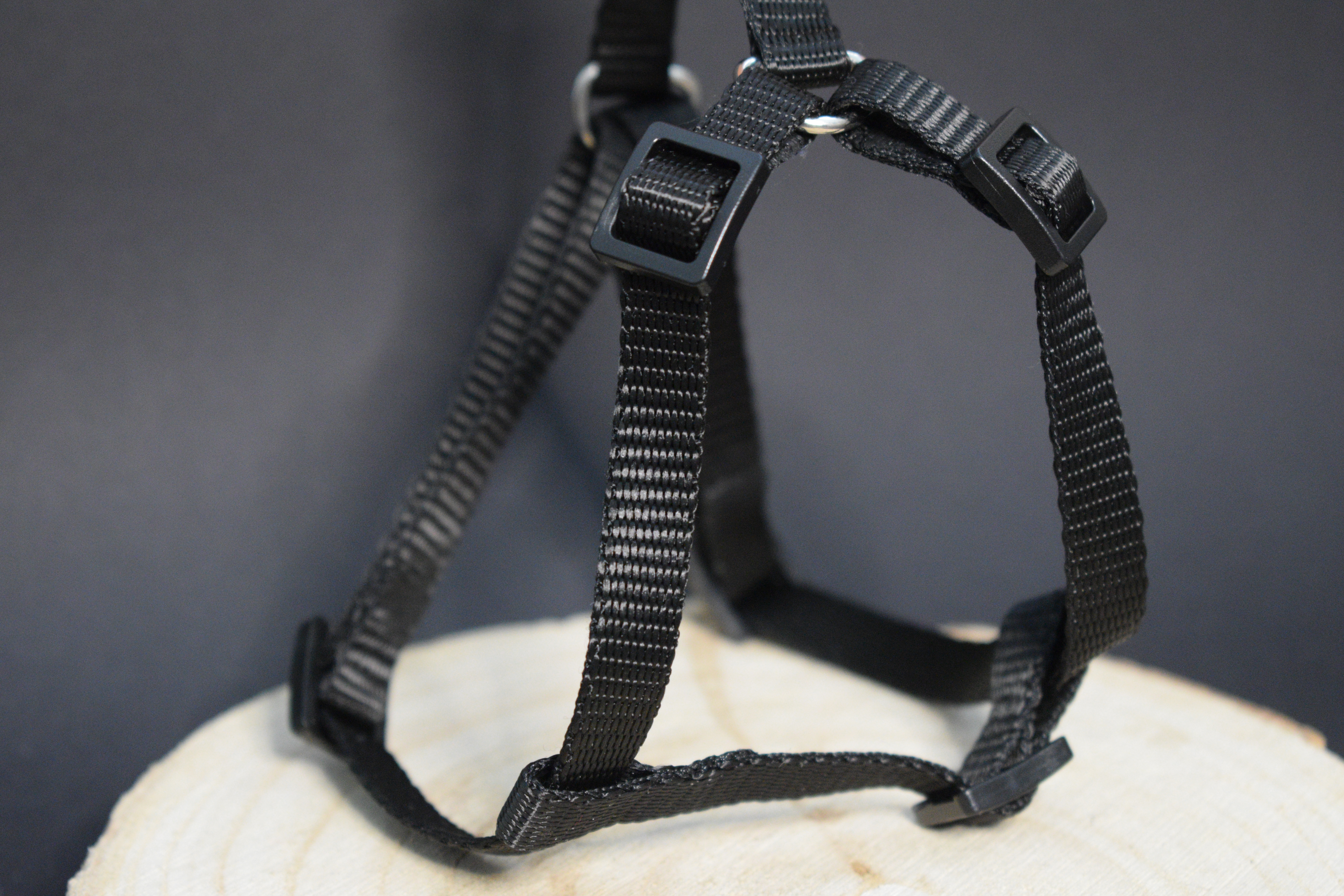 Palkar motýlik postroj pre psov 28 cm - 40 cm veľ. 1 čierna