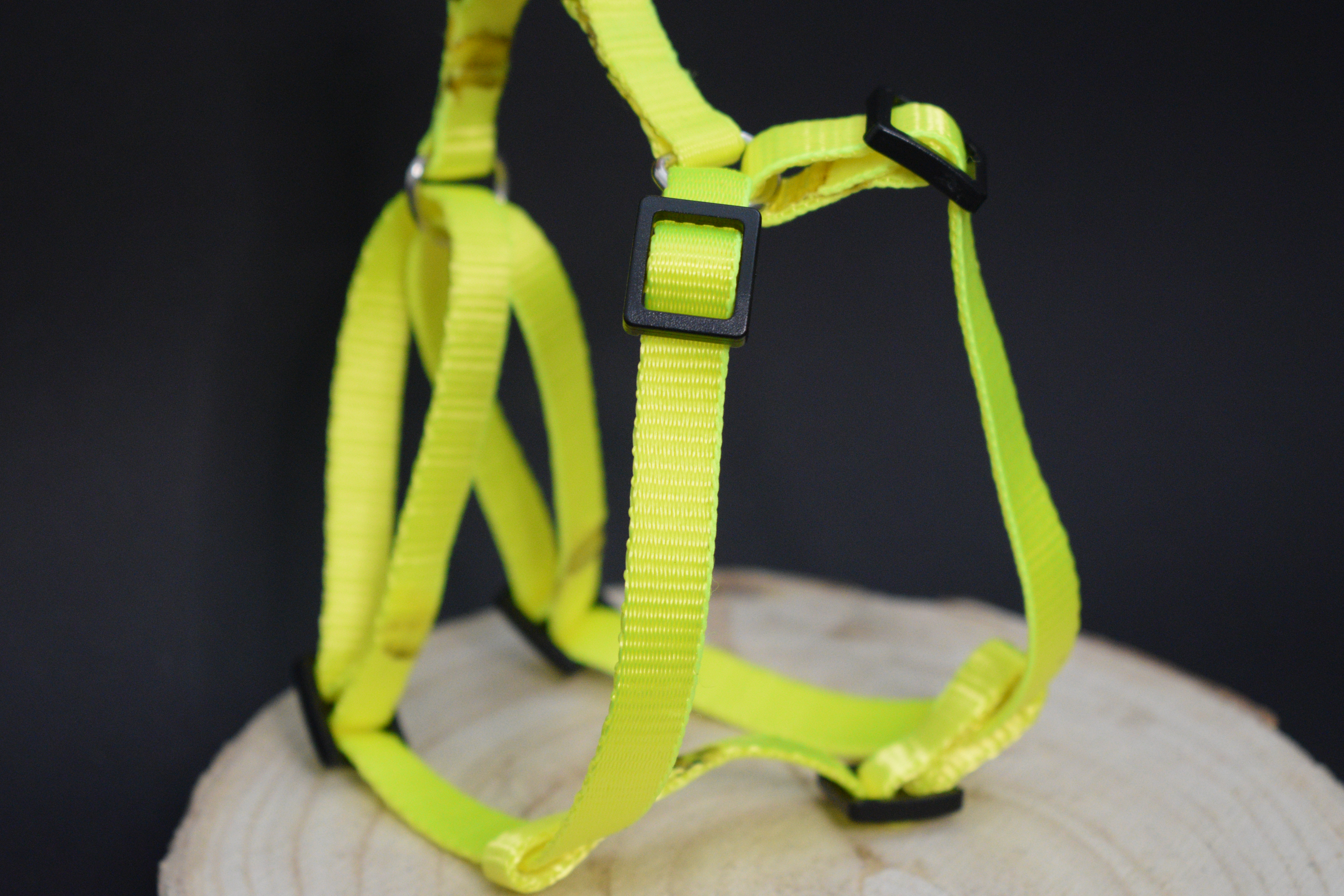 Palkar motýlik postroj pre psov 28 cm - 40 cm veľ. 1 neónová