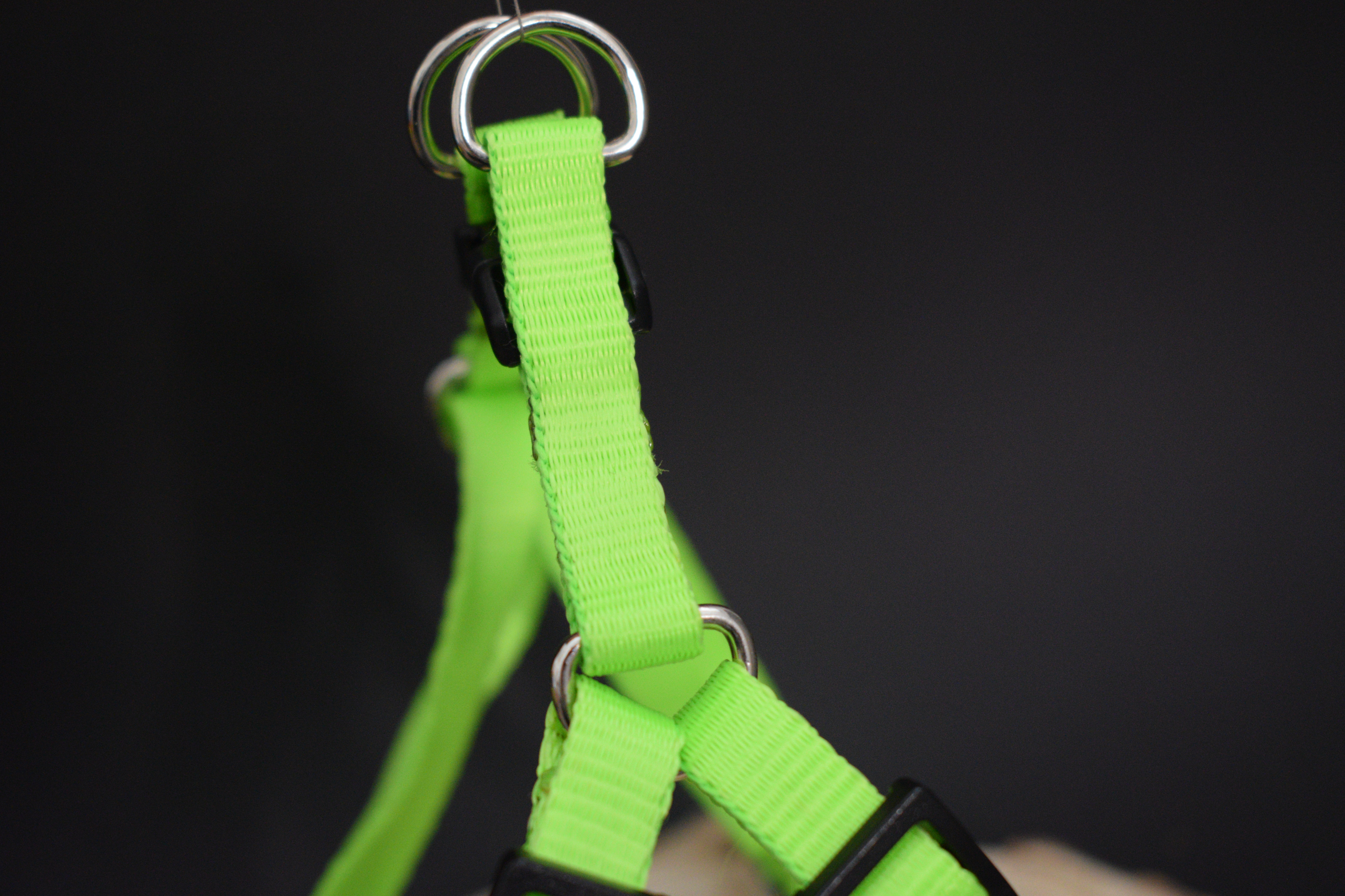 Palkar motýlik postroj pre psov 28 cm - 40 cm veľ. 1 fosforová