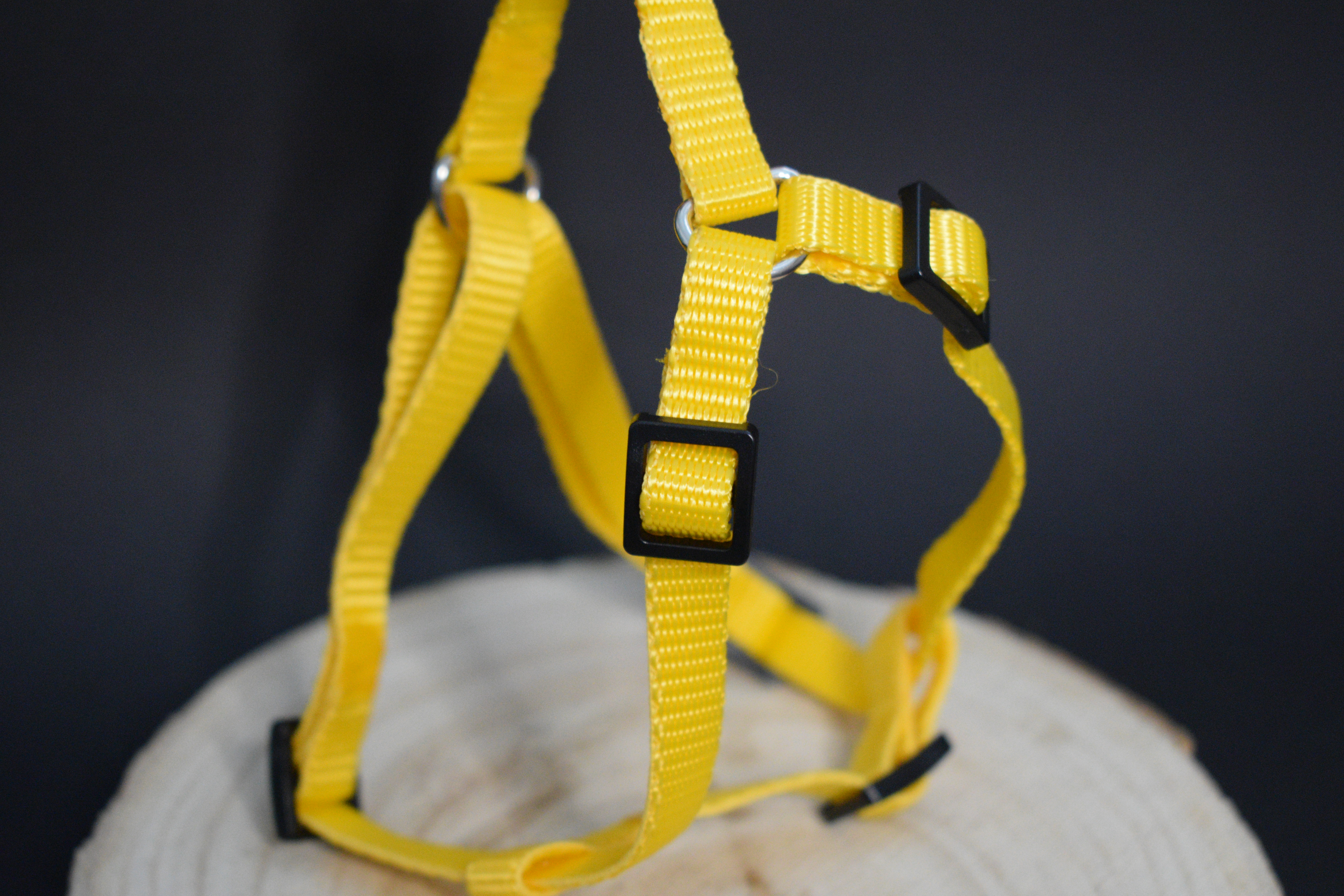 Palkar motýlik postroj pre psov 28 cm - 40 cm veľ. 1 žltá