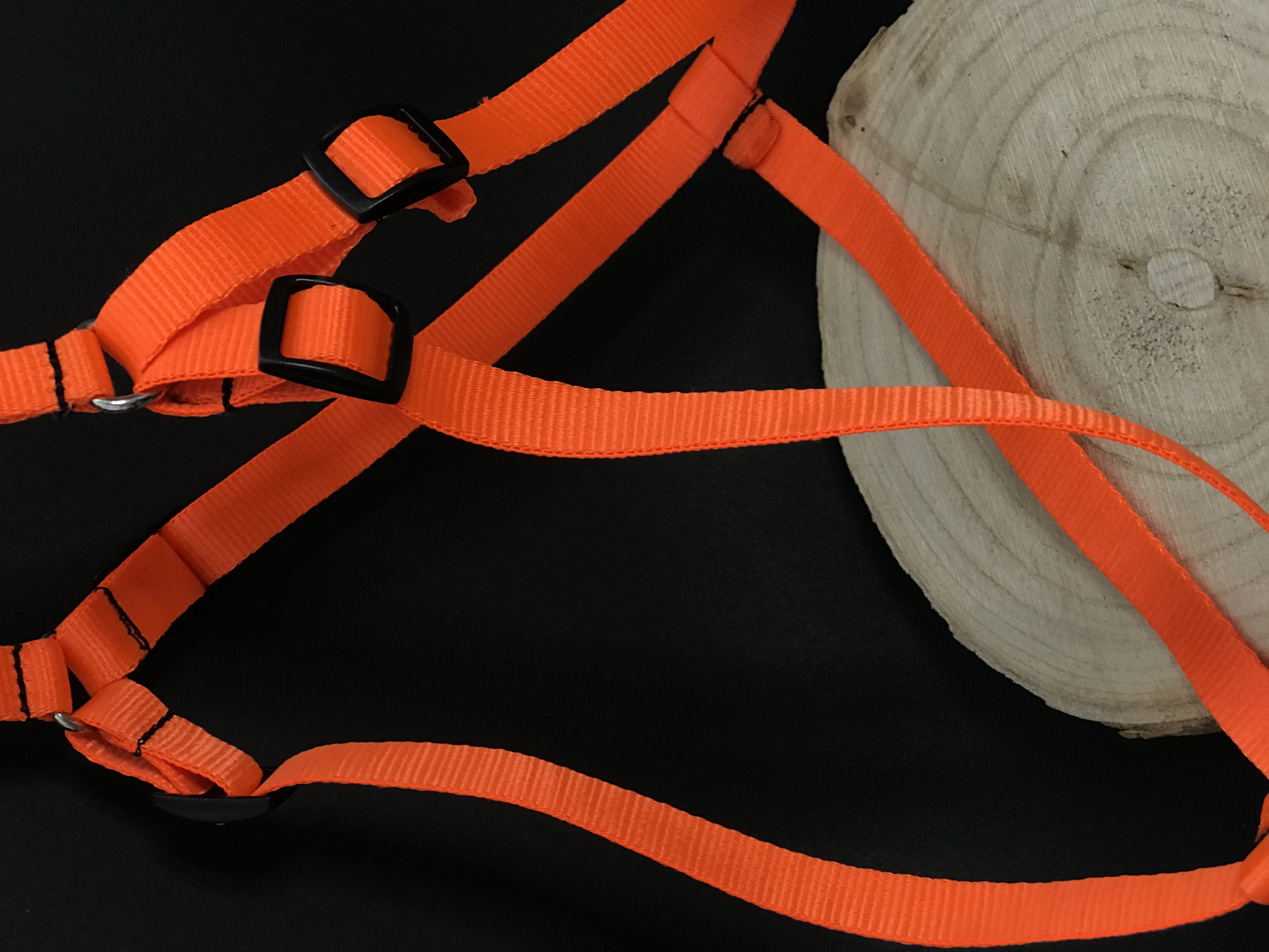 Palkar motýlik postroj pre psov 44 cm - 62 cm veľ. 2 oranžová