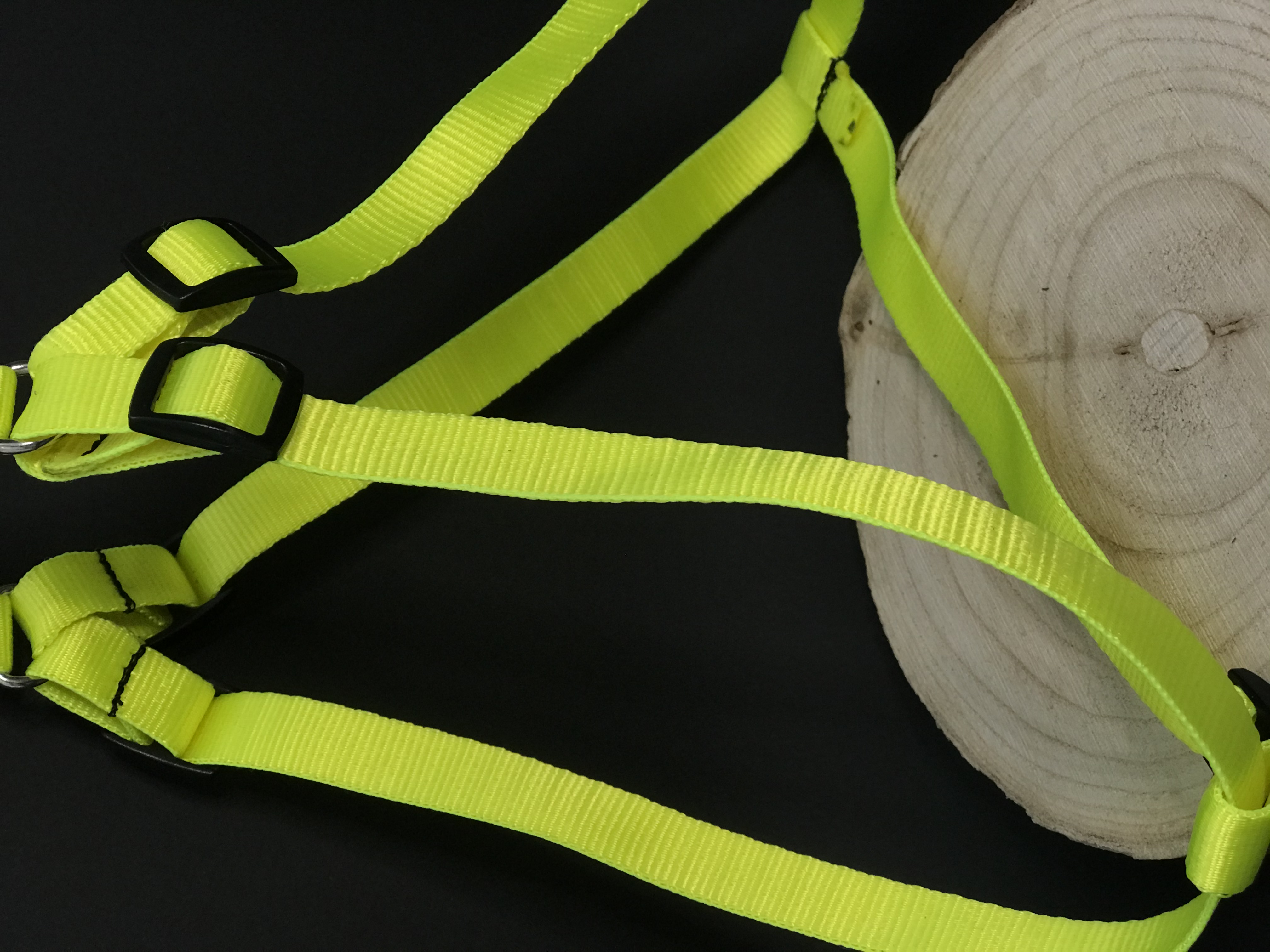 Palkar motýlik postroj pre psov 44 cm - 62 cm veľ. 2 neónová