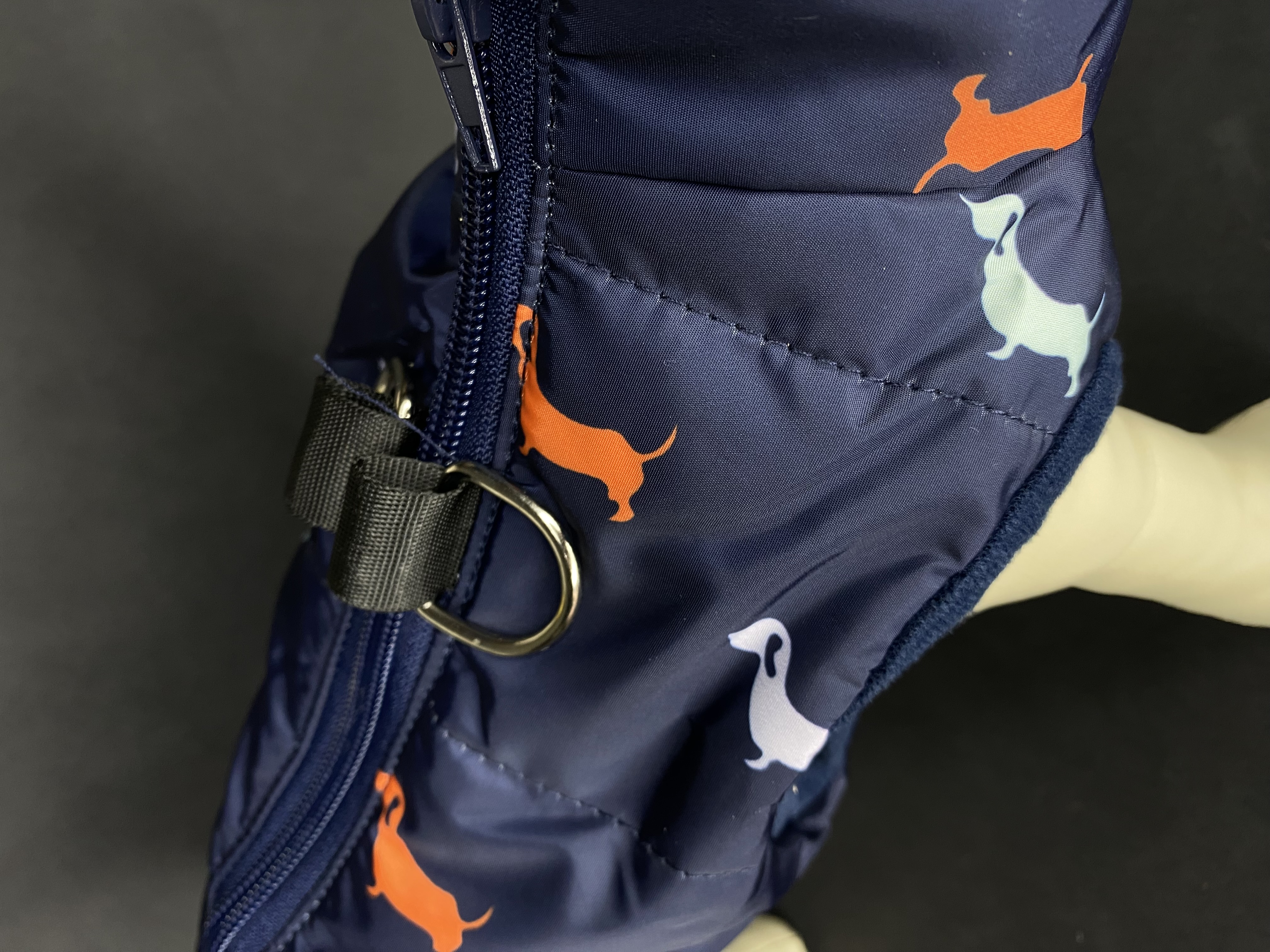 BLUEFIT bunda pre psa modrá veľ. S