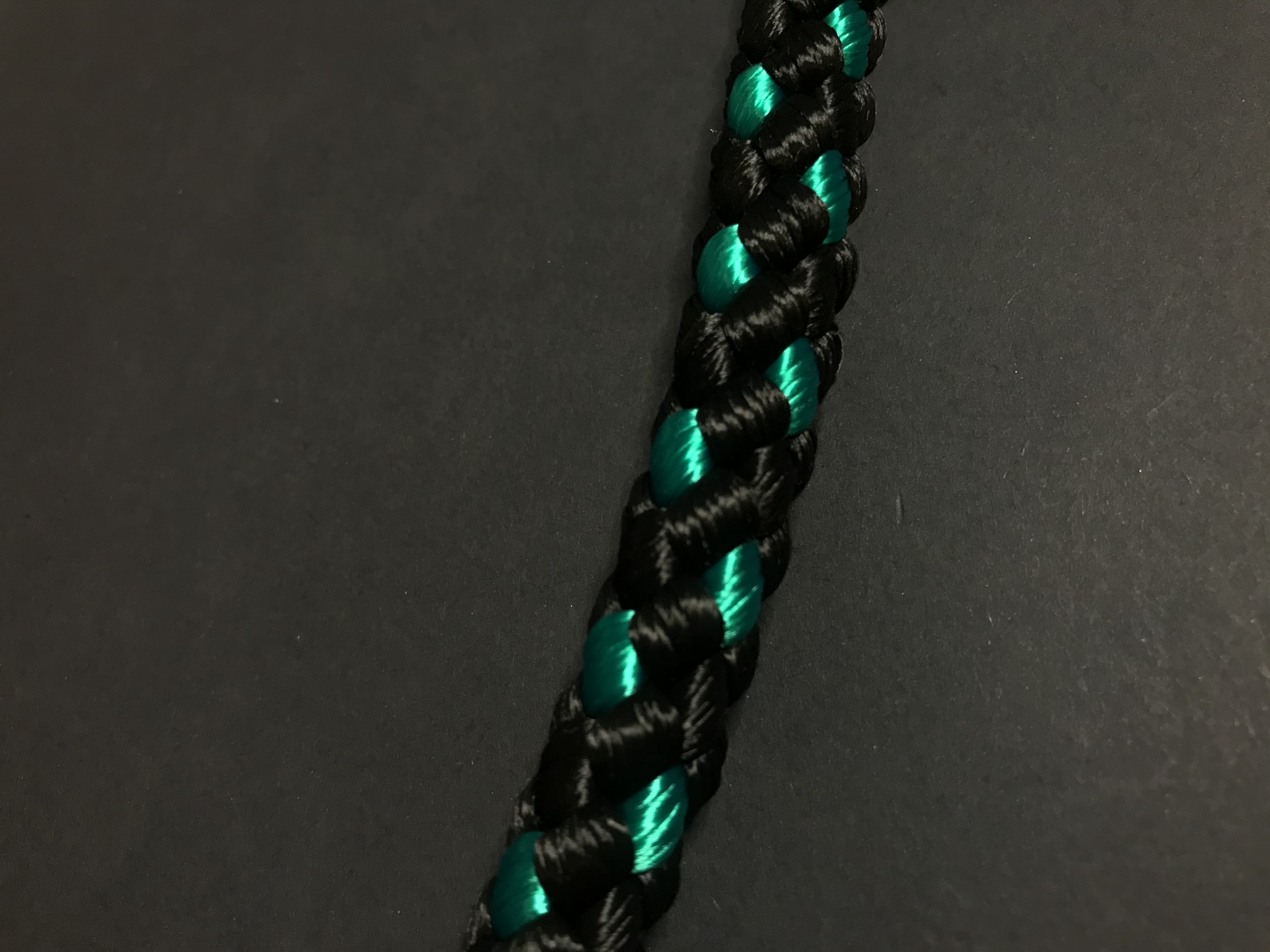 Palkar vodítko pre psov 150 cm x 14 mm čierno-zelená