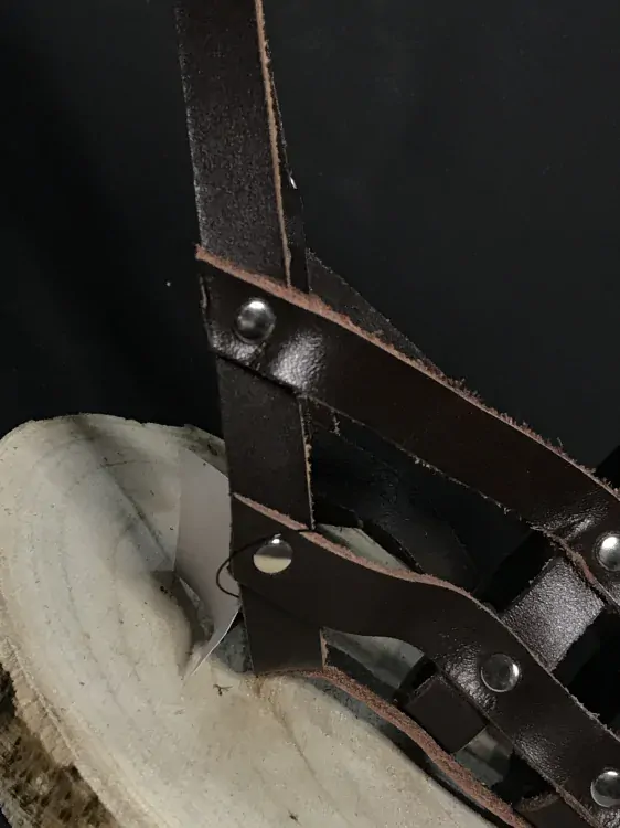 Palkar kožený náhubok pre psov veľ. 2 24 cm x 7 cm hnedá