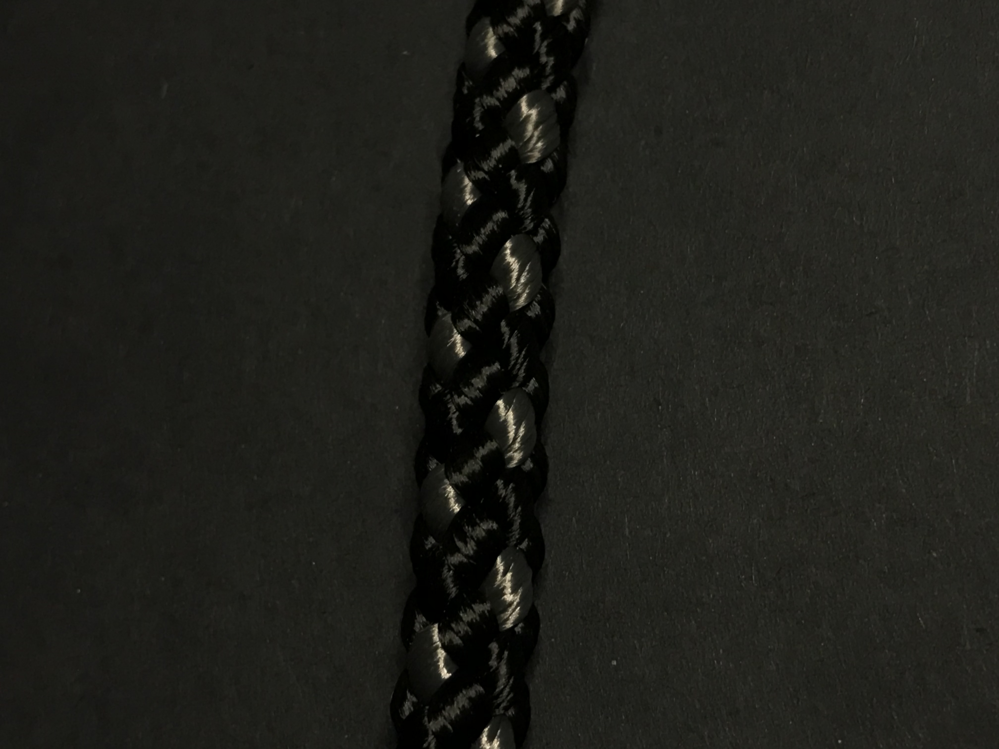 Palkar vodítko rozdvojka pre psov 40 cm x 8 mm čierno-šedá