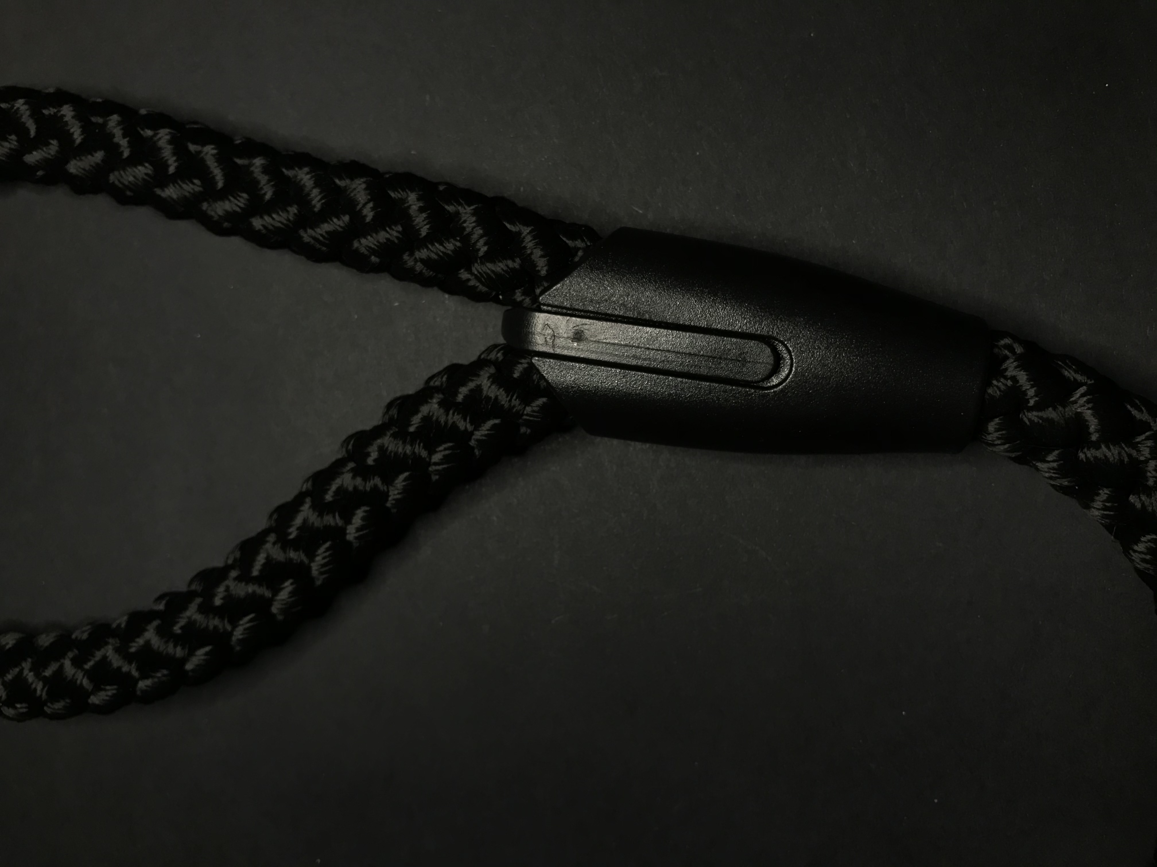 Palkar vodítko ucho pre psov 55 cm x 14 mm čierna