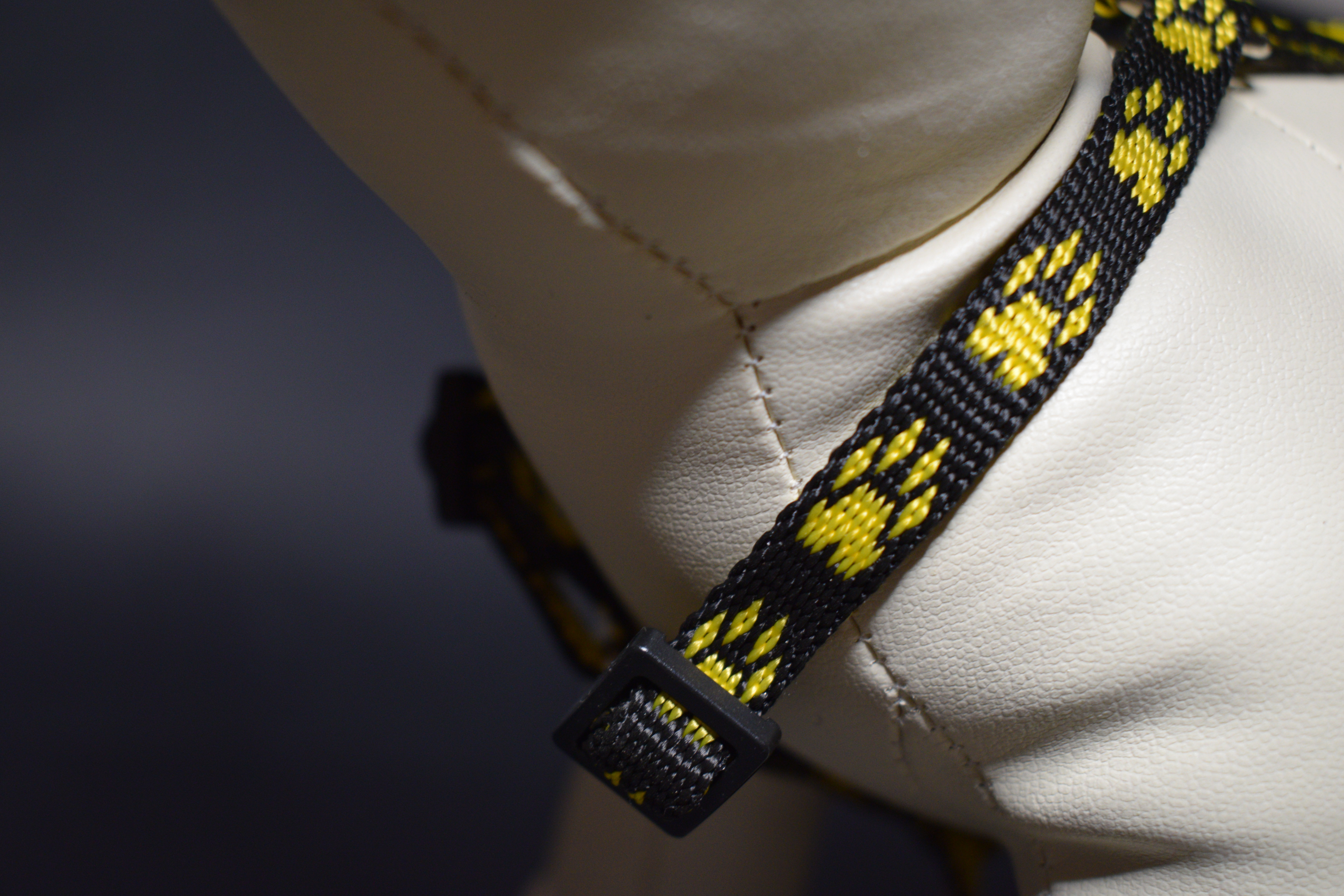 Palkar klasický postroj pre psov 22 cm - 40 cm veľ. 1 čierno-žltá