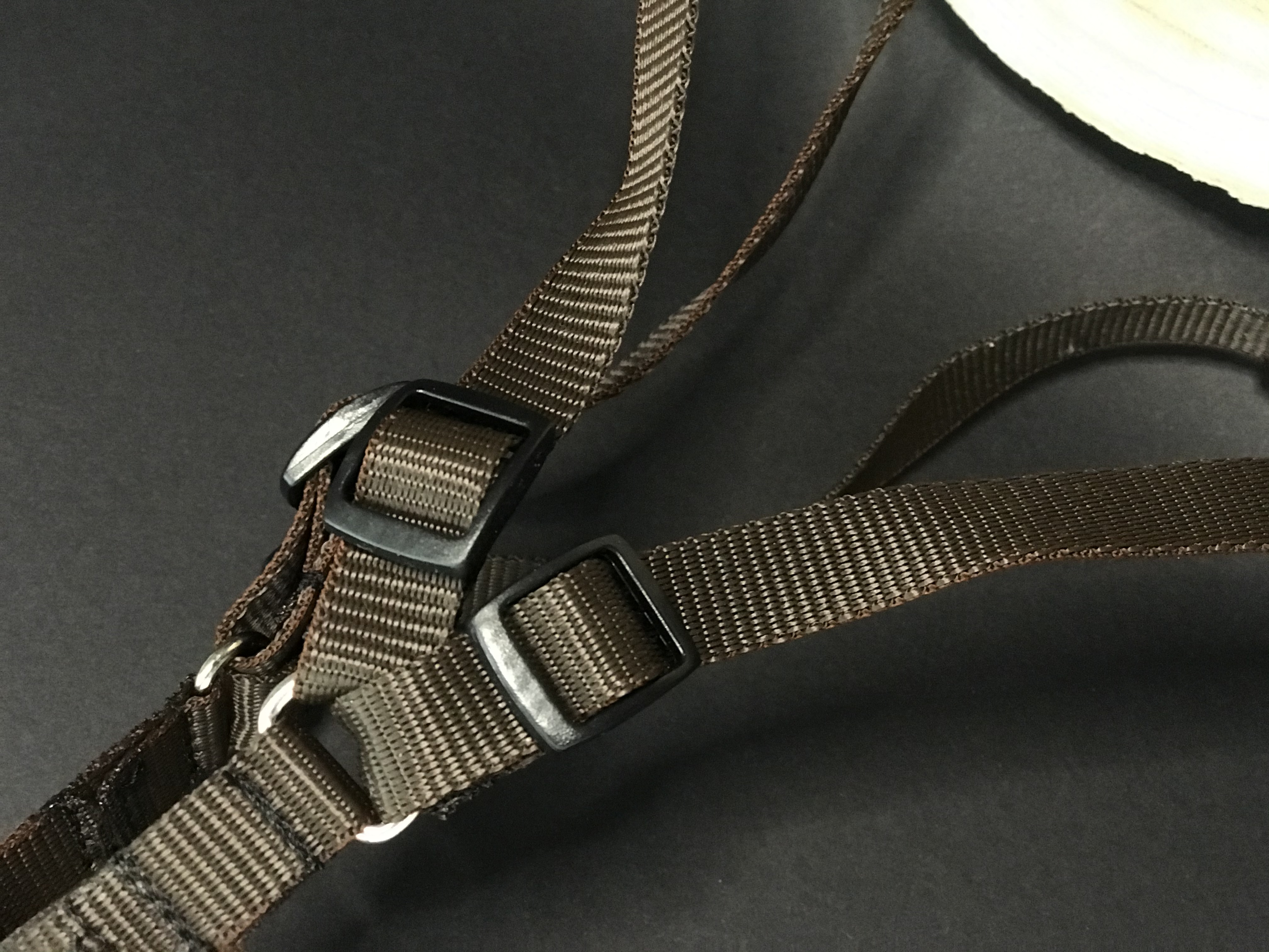 Palkar motýlik postroj pre psov 44 cm - 62 cm veľ. 2 hnedá