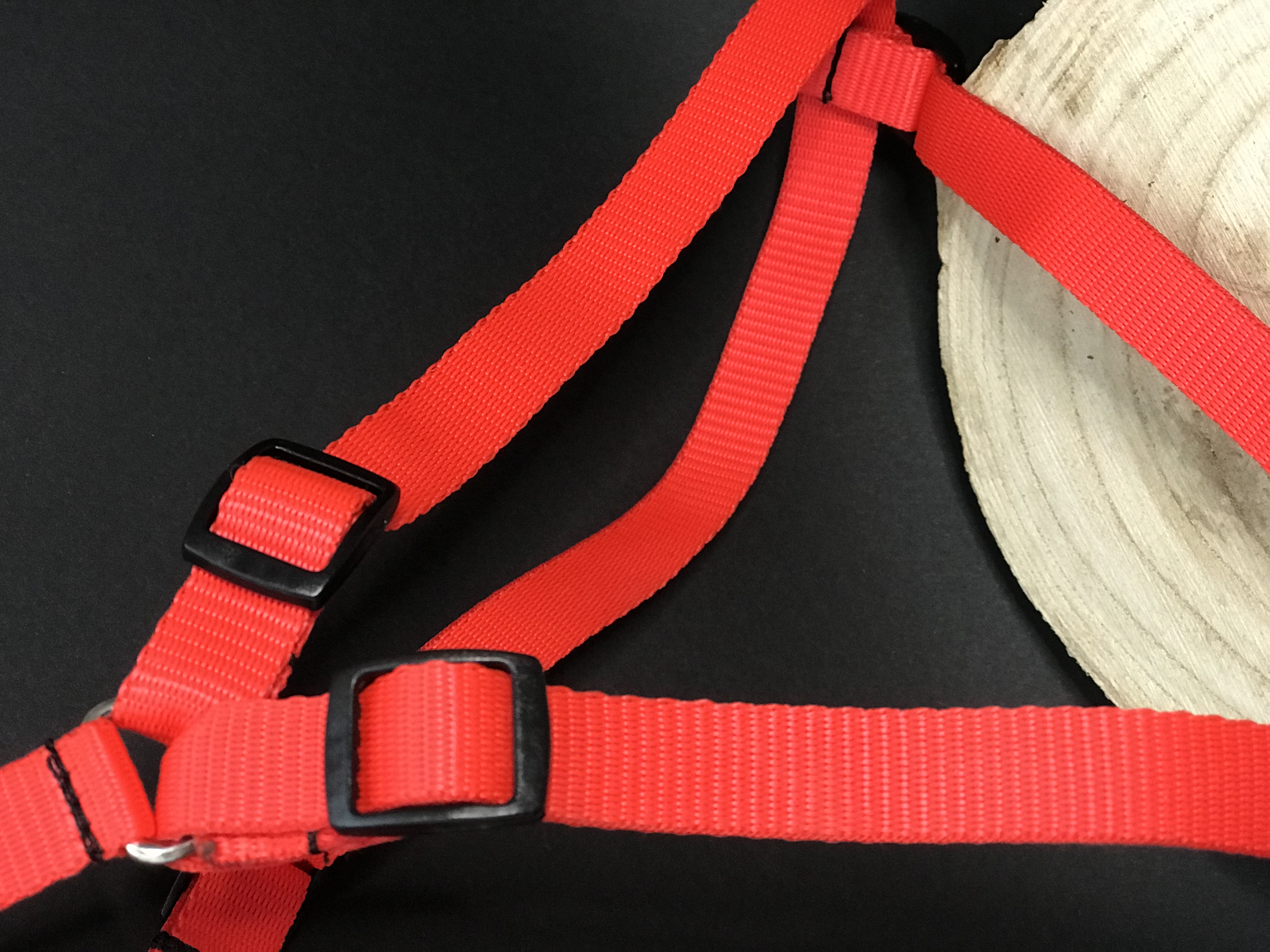 Palkar motýlik postroj pre psov 44 cm - 62 cm veľ. 2 červená