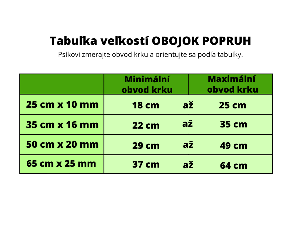 Palkar obojok z popruhu pre psov 65 cm x 25 mm čierno-zelená s labkami