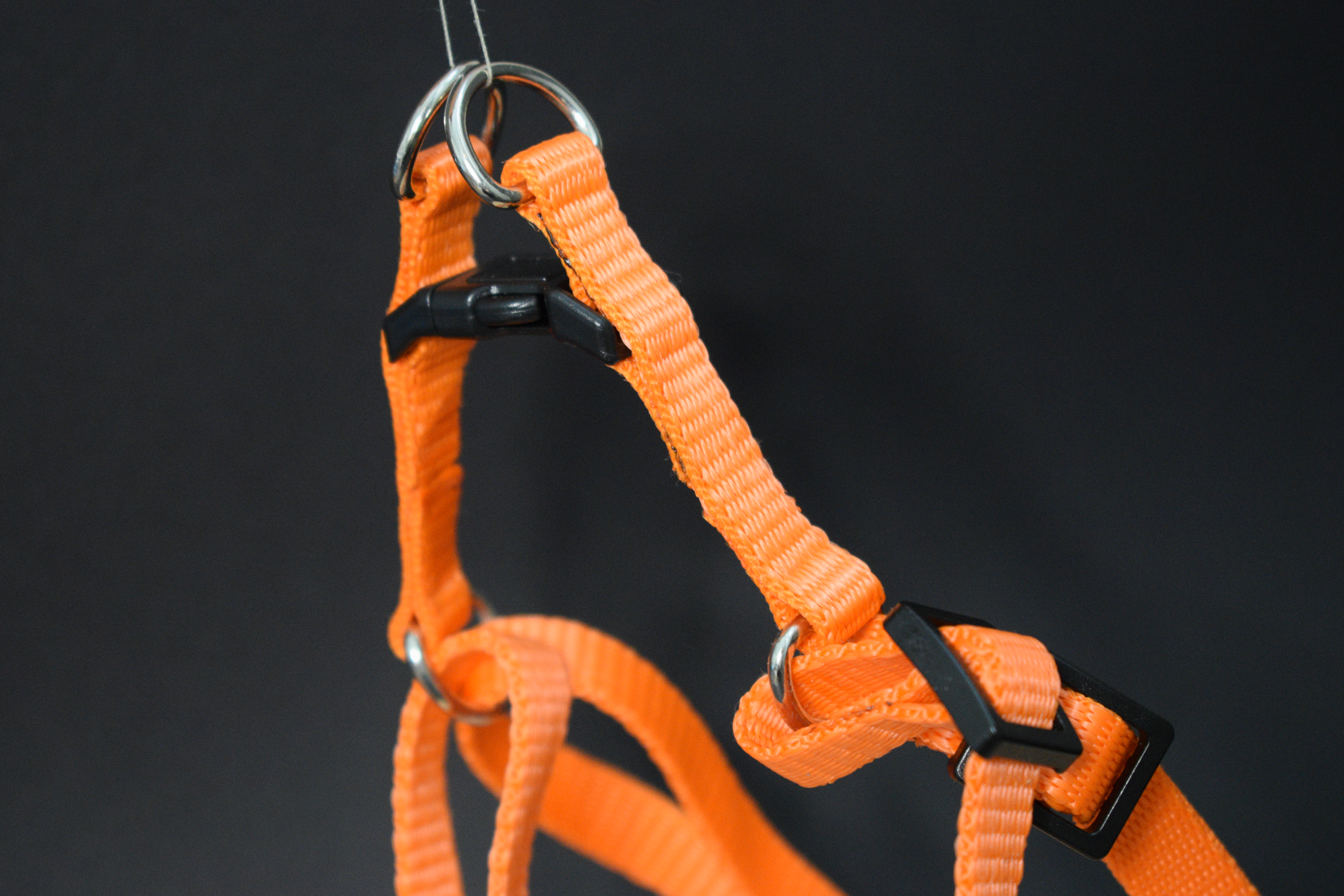 Palkar motýlik postroj pre psov 28 cm - 40 cm veľ. 1 oranžová