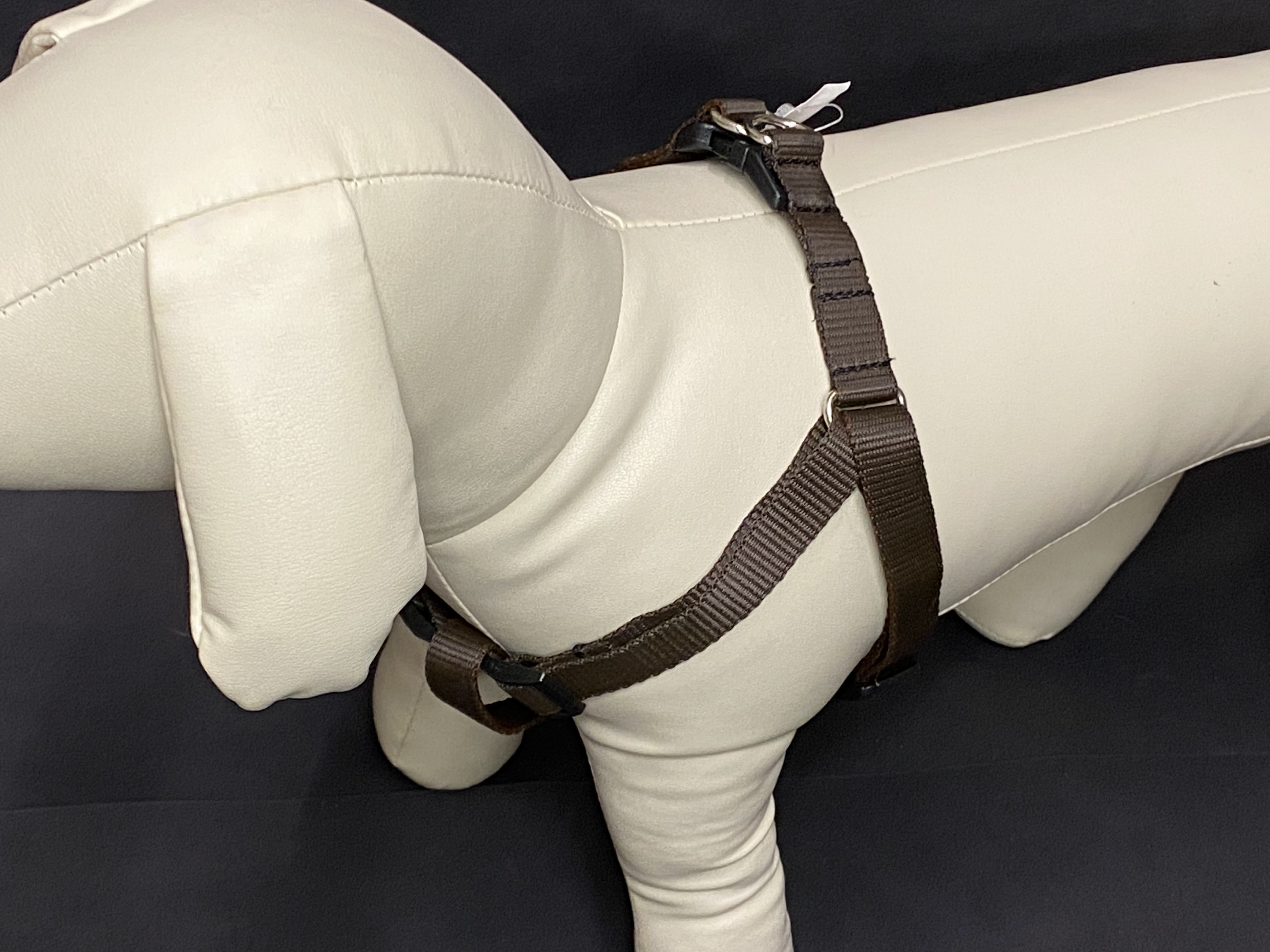 Palkar motýlik postroj pre psov 44 cm - 62 cm veľ. 2 hnedá