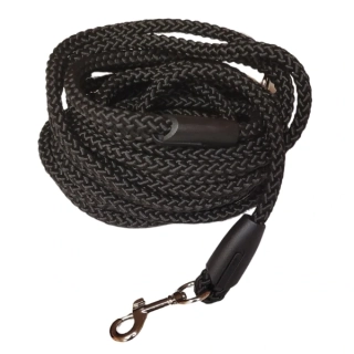 Palkar vodítko stopovacie pre psov 15 m x 10 mm čierna